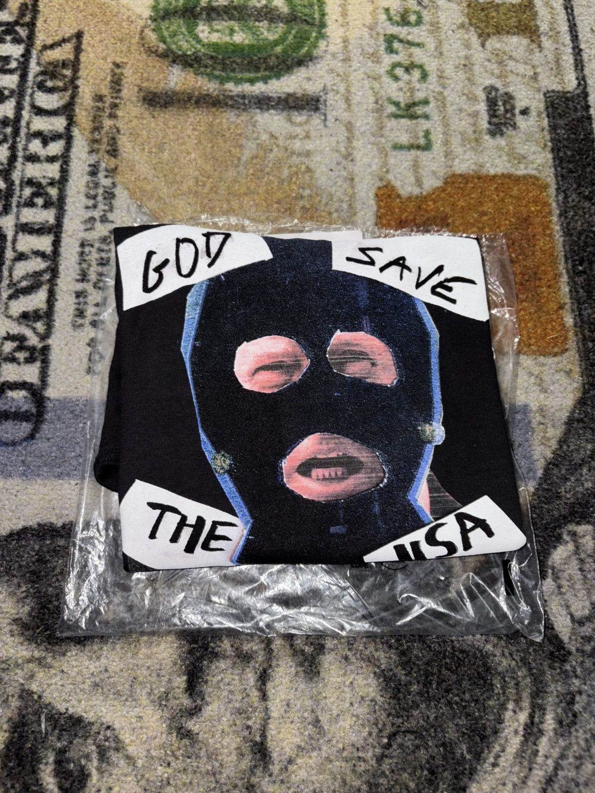 Supreme Supreme God Save Us Tee Black Size US L / EU 52-54 / 3 - 1 Thumbnail