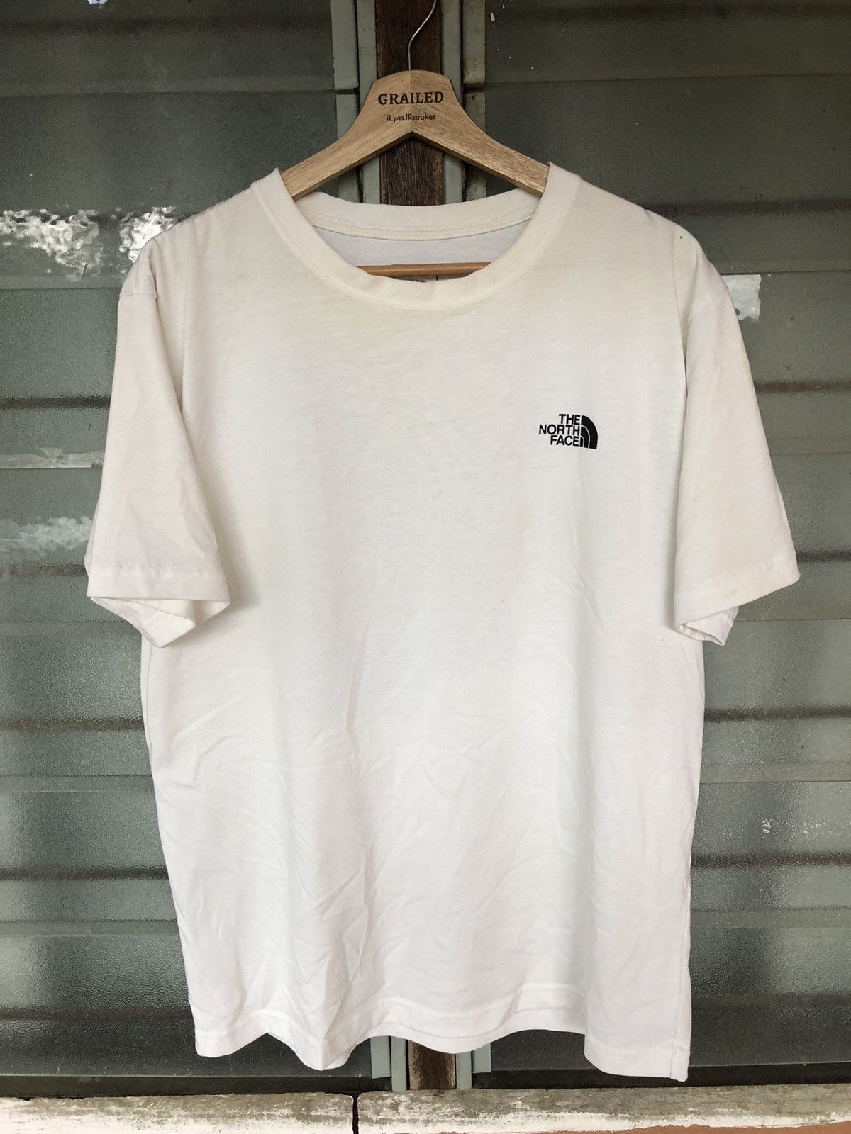 The North Face × Vintage Vintage The North Face Never Stop Exploring Shirt Tee Size US XL / EU 56 / 4 - 1 Thumbnail