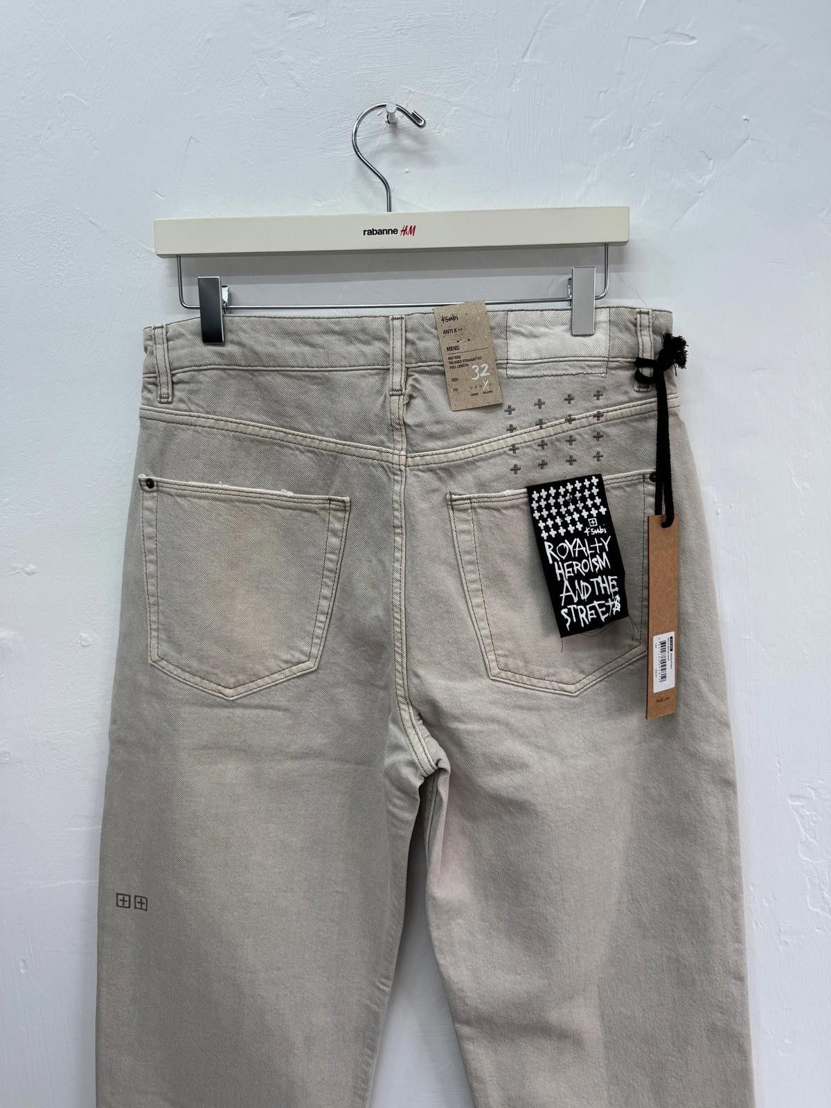 Ksubi new Ksubi mens denim jeans anti k antique chop tan 32 Size US 32 / EU 48 - 6 Thumbnail
