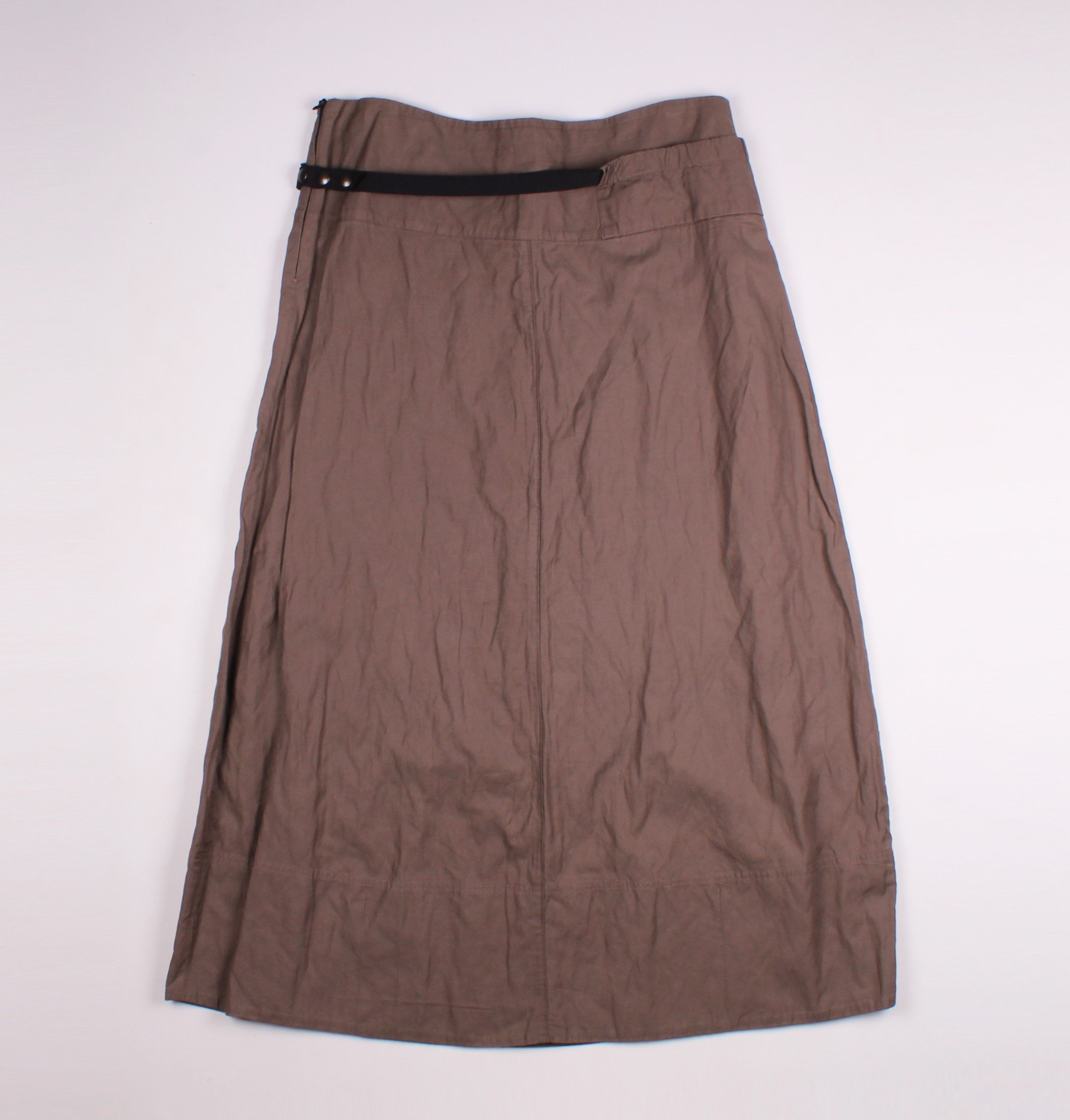 Sarah Pacini Sarah Pacini Avant Garde Gray Midi Skirt Size 34" / US 12 / IT 48 - 8 Thumbnail