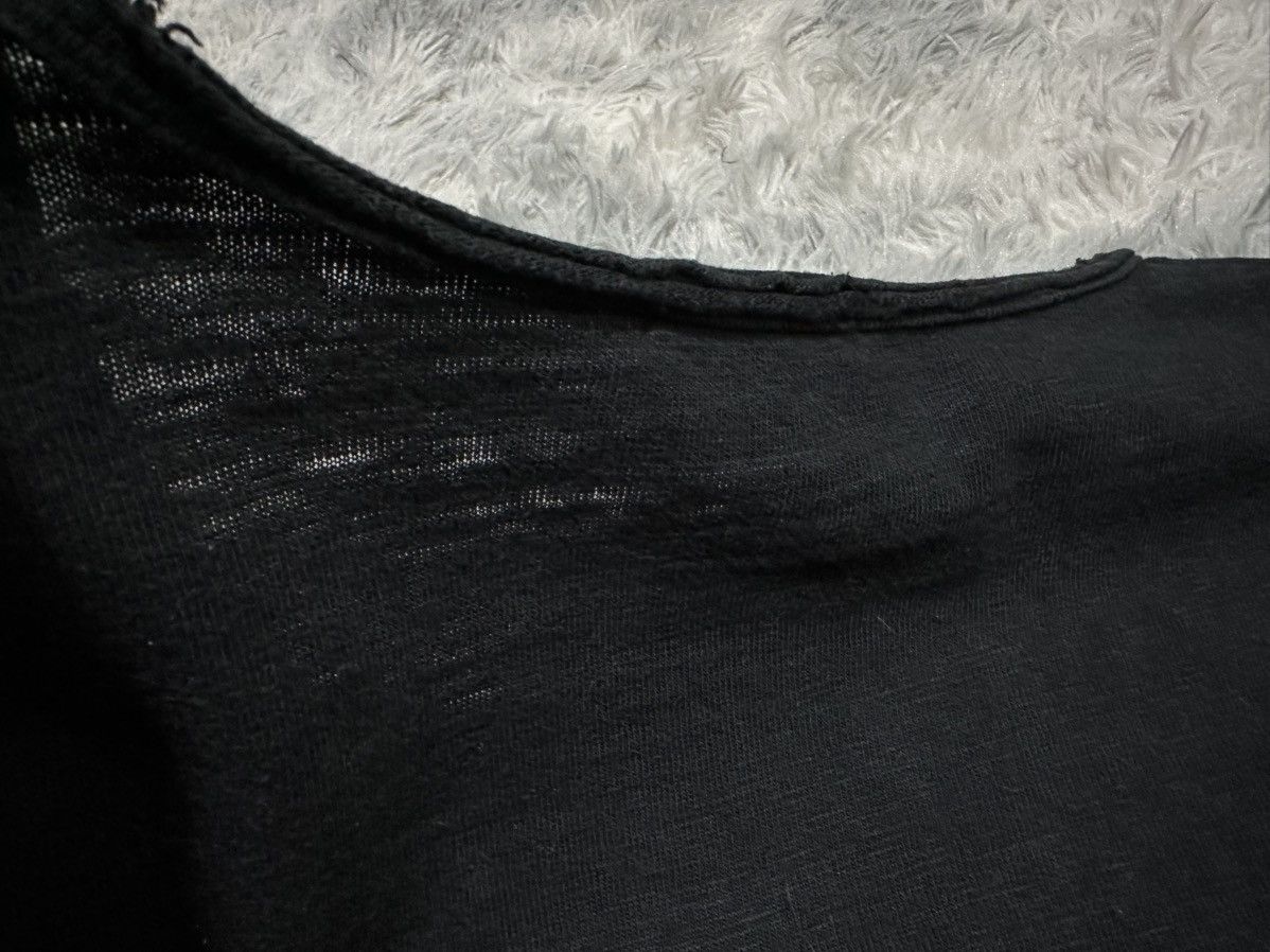 HARE 🔥Sick Y2K Hare Raw Edge Distressed Shirt Goth Punk Size US M / EU 48-50 / 2 - 8 Thumbnail