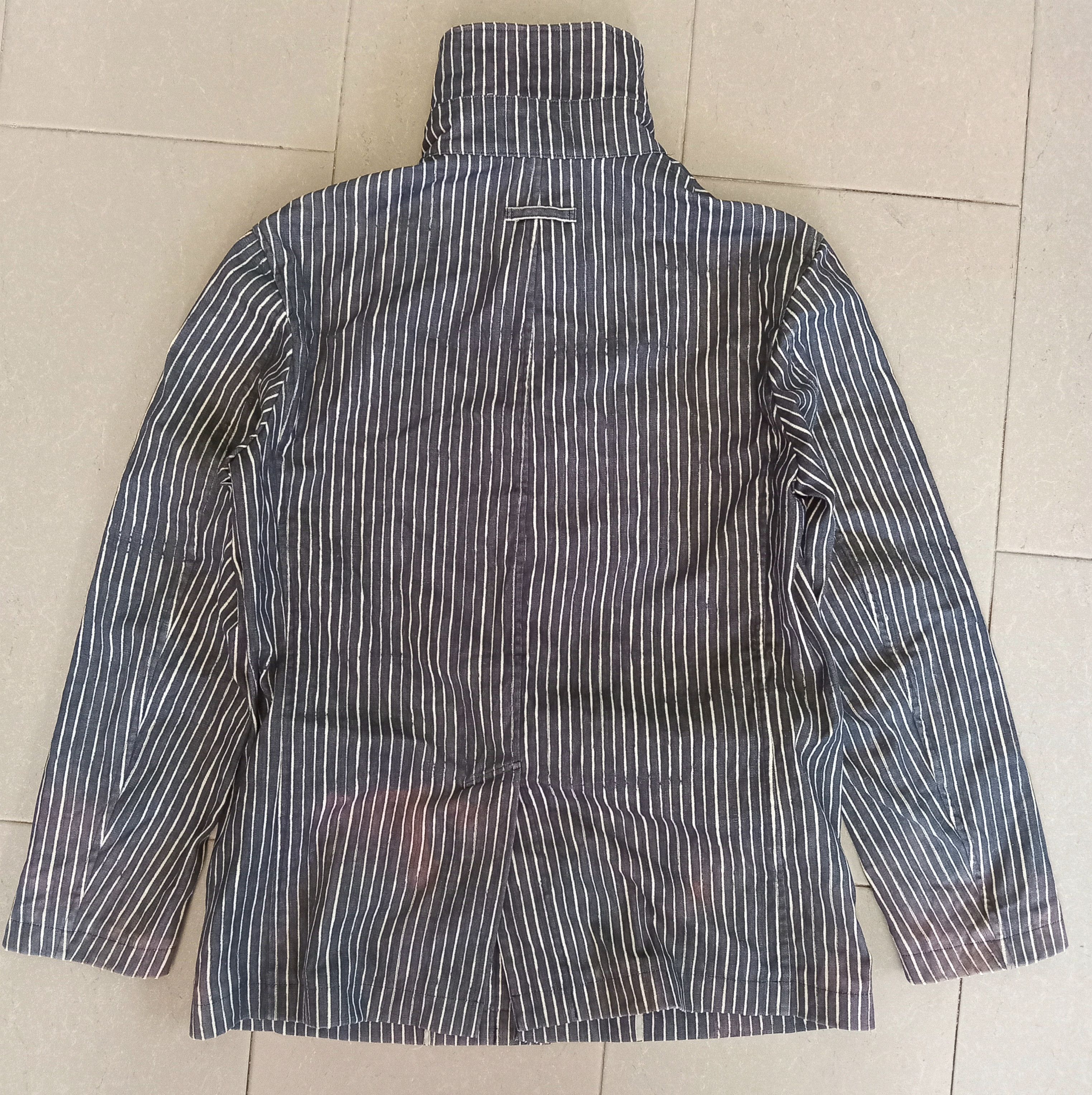 Designer × Gaultier Homme Objet × Jean Paul Gaultier GAULTIER HOMME OBJET Button Hickory Faded Jacket Size US L / EU 52-54 / 3 - 2 Thumbnail