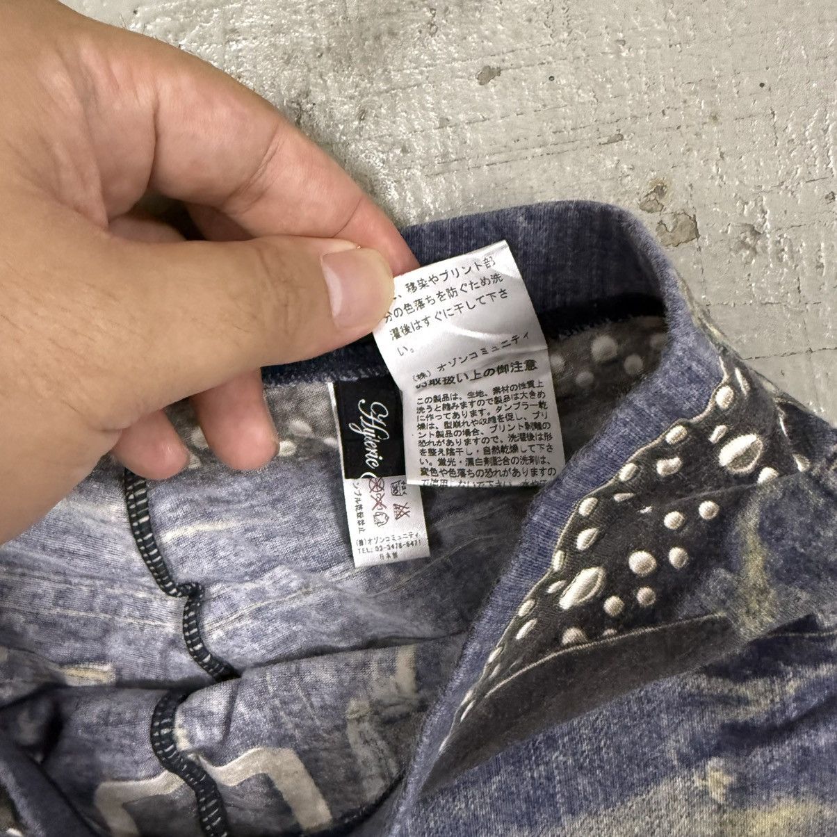 If Six Was Nine Hysteric Glamour Destroy All Monster Transfer Denim Legging Size 24" / US 00 / IT 34 - 7 Thumbnail