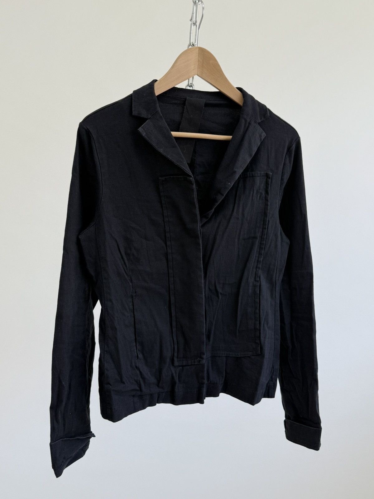 Rundholz Rundholz Black Linen Cotton Jacket Size S Size S / US 4 / IT 40 - 3 Thumbnail