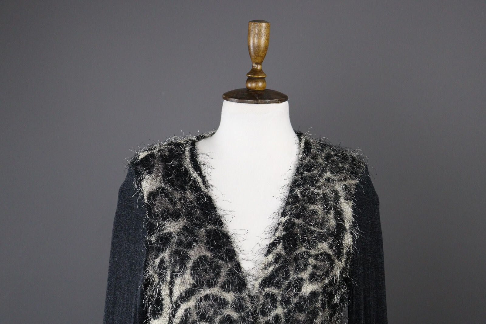 Designer Joseph Ribbkoff Leopard Print Sweater Size US 14 IT 48 Size XL / US 12-14 / IT 48-50 - 2 Thumbnail