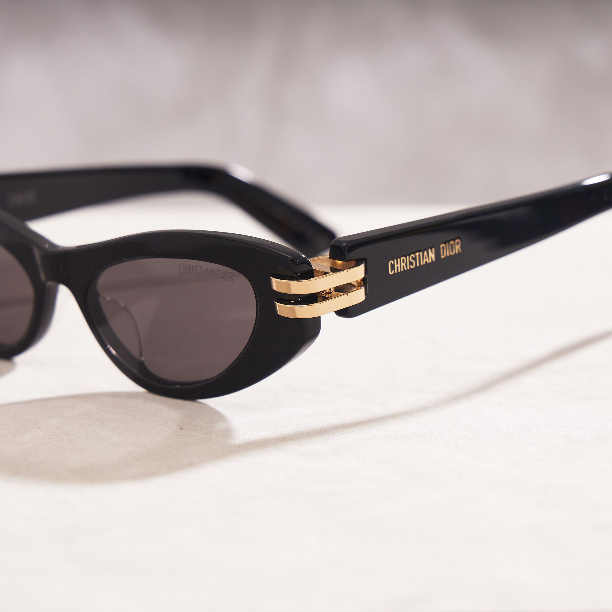 Dior DIOR CDIOR B1U Black Butterfly Sunglasses Size ONE SIZE - 9 Thumbnail