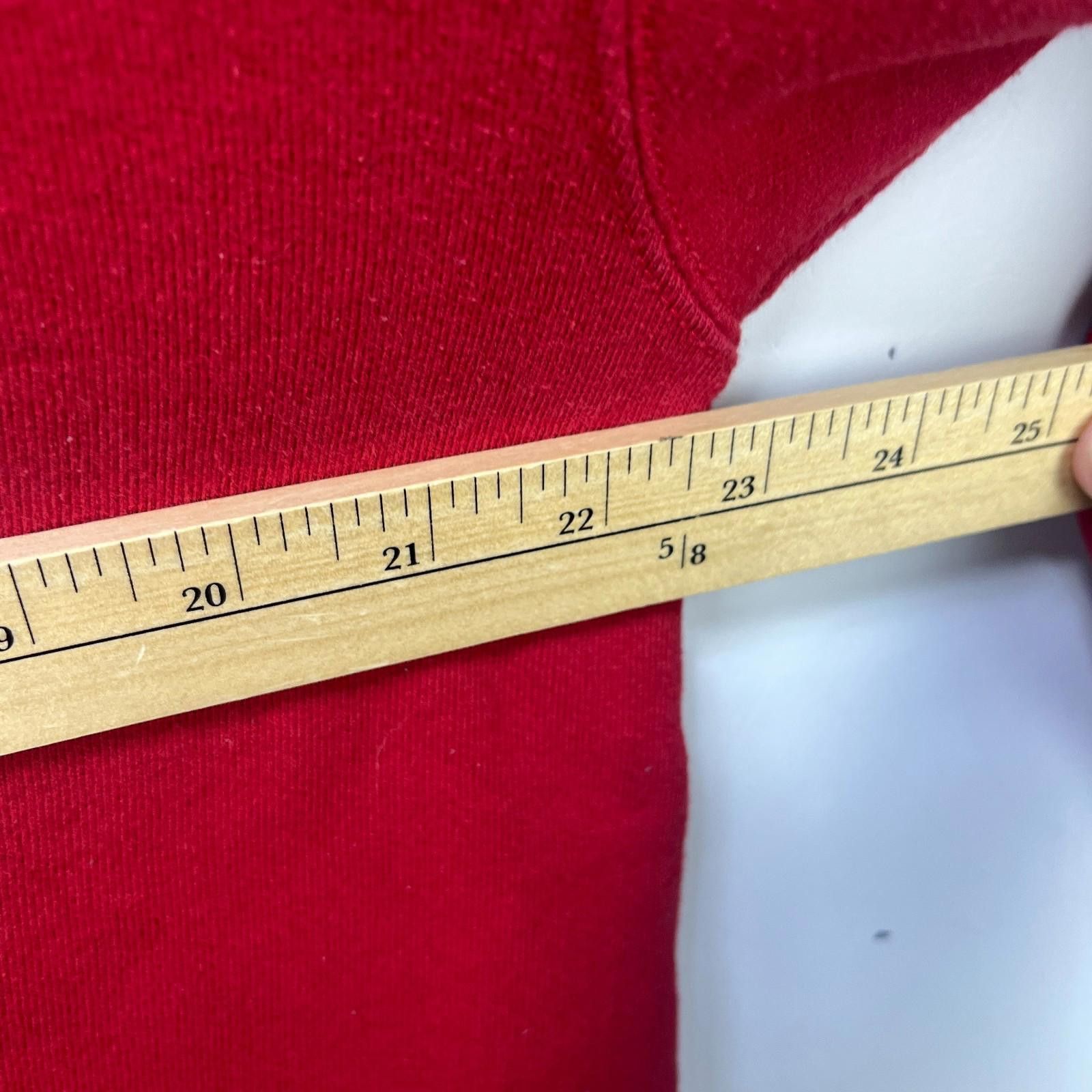 Russell Athletic Vintage 90s Russell Athletic Blank Sweatshirt Red Large Size US L / EU 52-54 / 3 - 5 Thumbnail