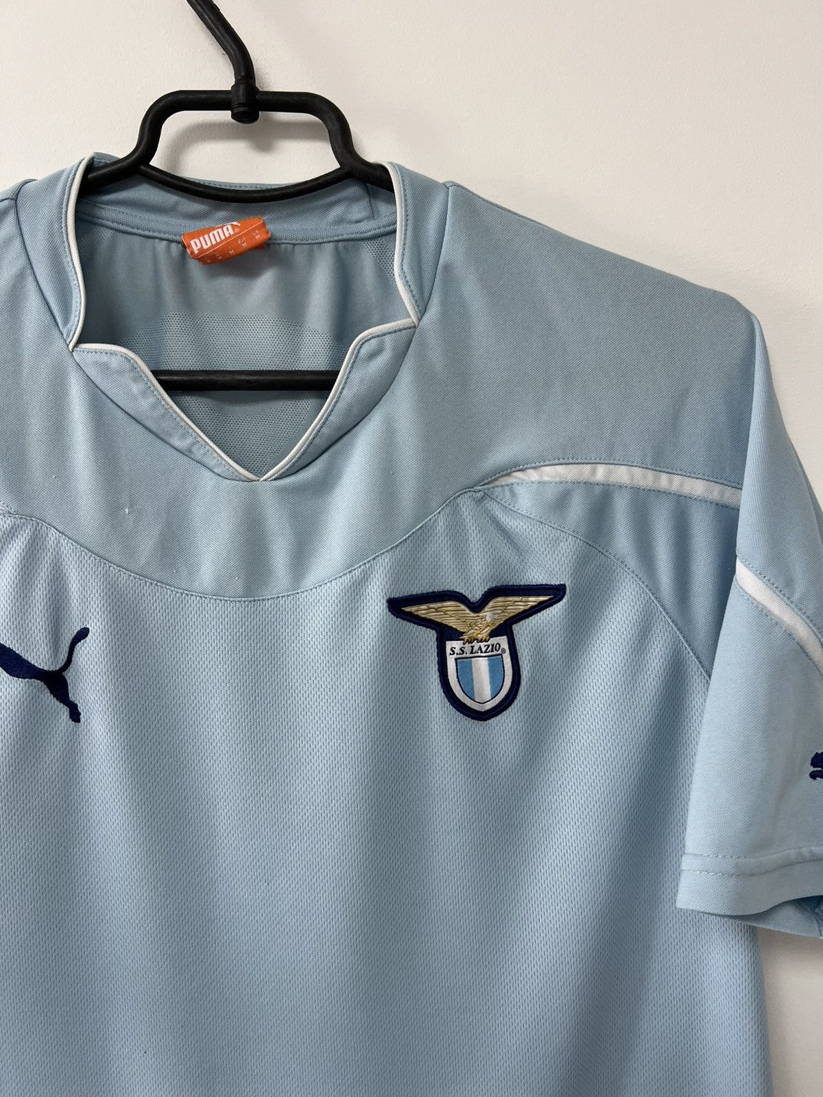 Nike Lazio 2010/2011 Home Jersey Maglia Shirt Puma Mens Blue sz M Size US M / EU 48-50 / 2 - 7 Thumbnail