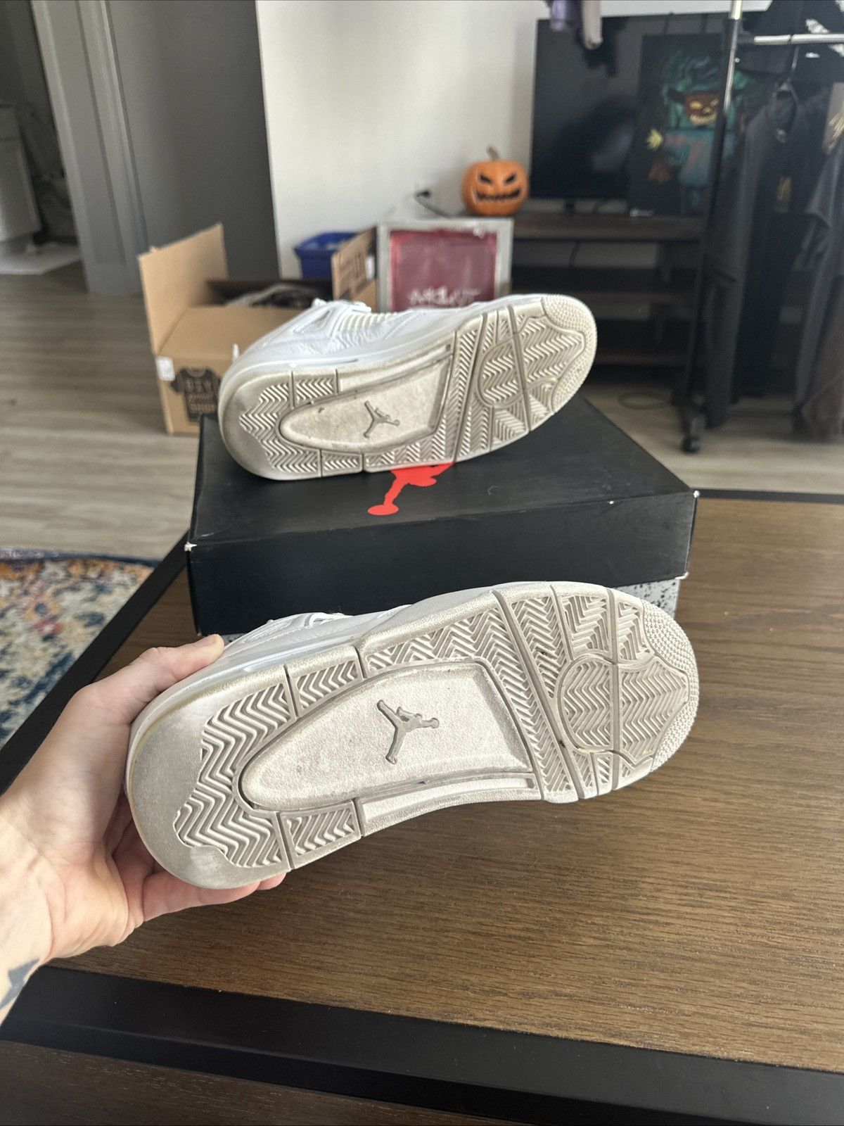 Jordan Brand Jordan Retro 4 Pure Money Size US 9 / EU 42 - 13 Thumbnail