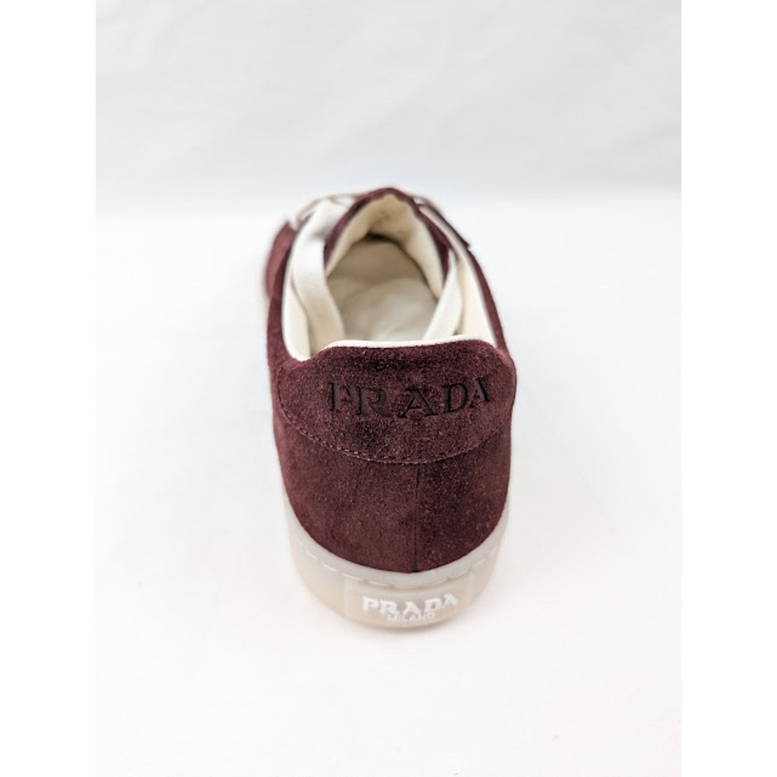Prada o1rshd1 Low-Top Sneakers in Bordeaux Size US 10.5 / EU 43-44 - 11 Thumbnail