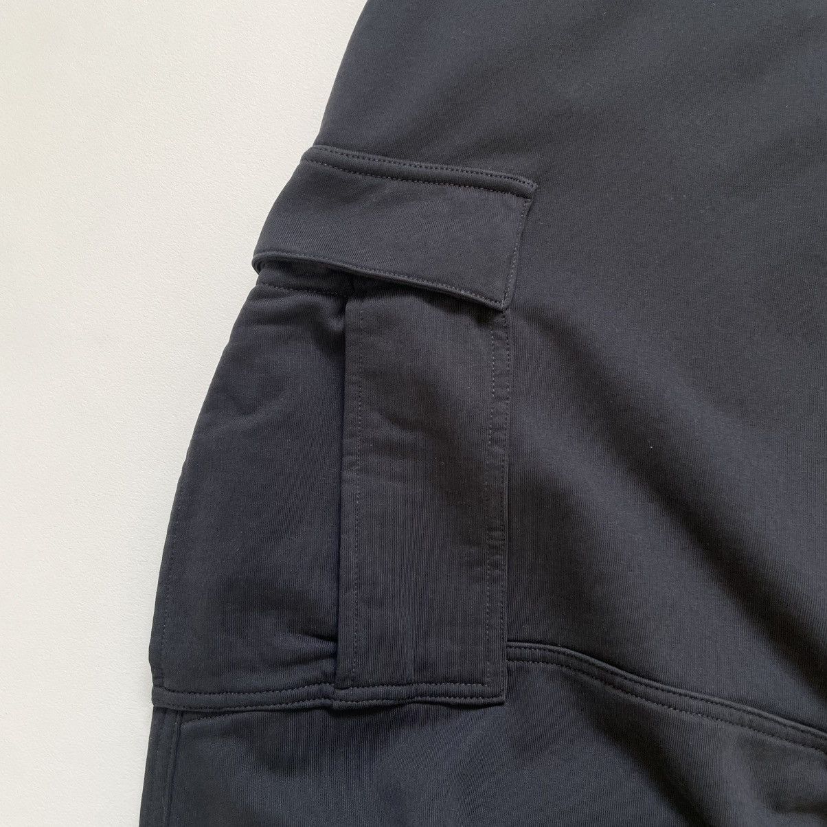 Balenciaga 2022 Wide Leg Black Jersey Cargo Pants Size US 34 / EU 50 - 7 Thumbnail