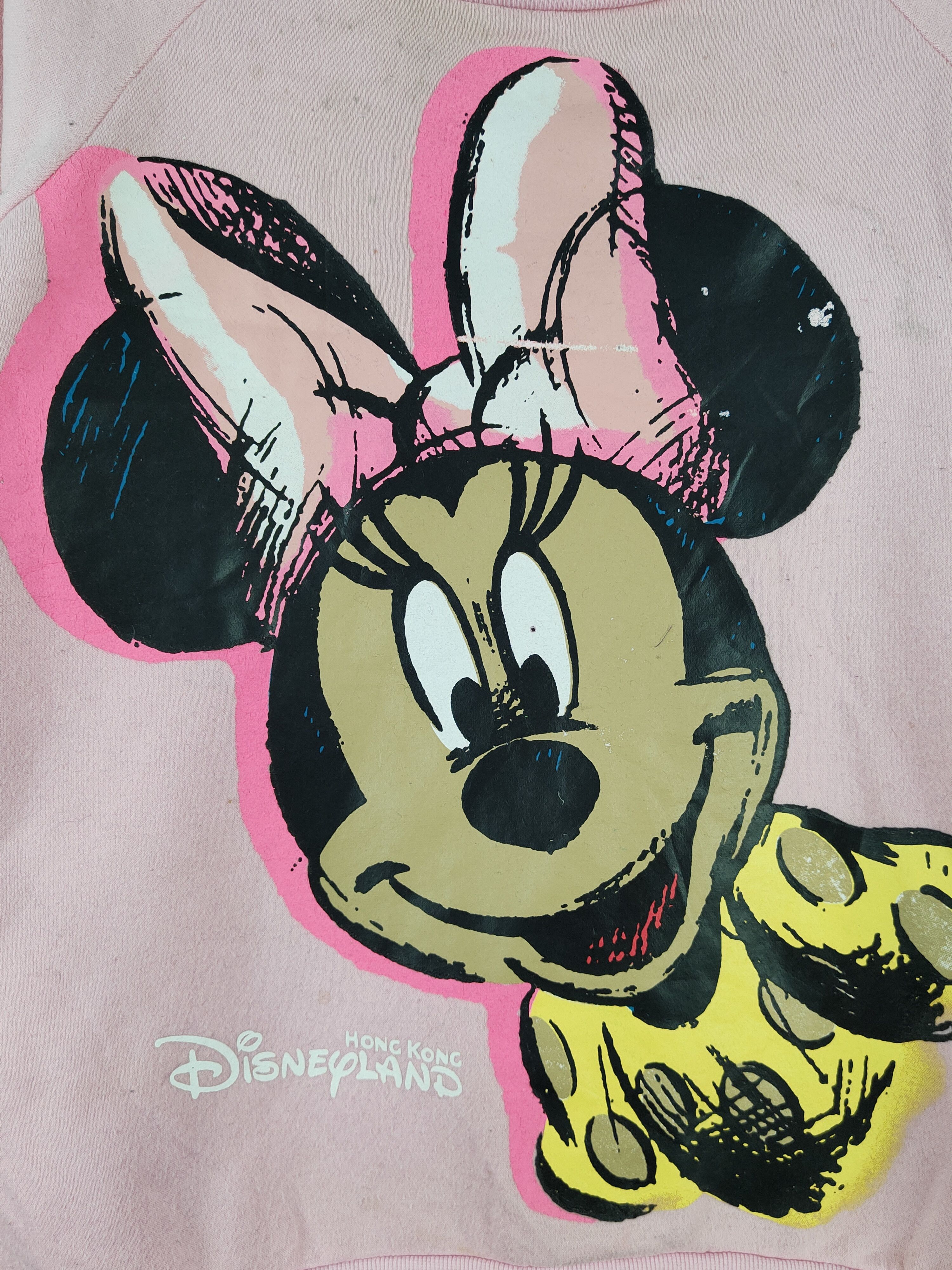 Japanese Brand × Vintage Wenhui Fashion Pink bootleg Minnie Mouse Sweatshirts #S2120 Size M / US 6-8 / IT 42-44 - 3 Thumbnail