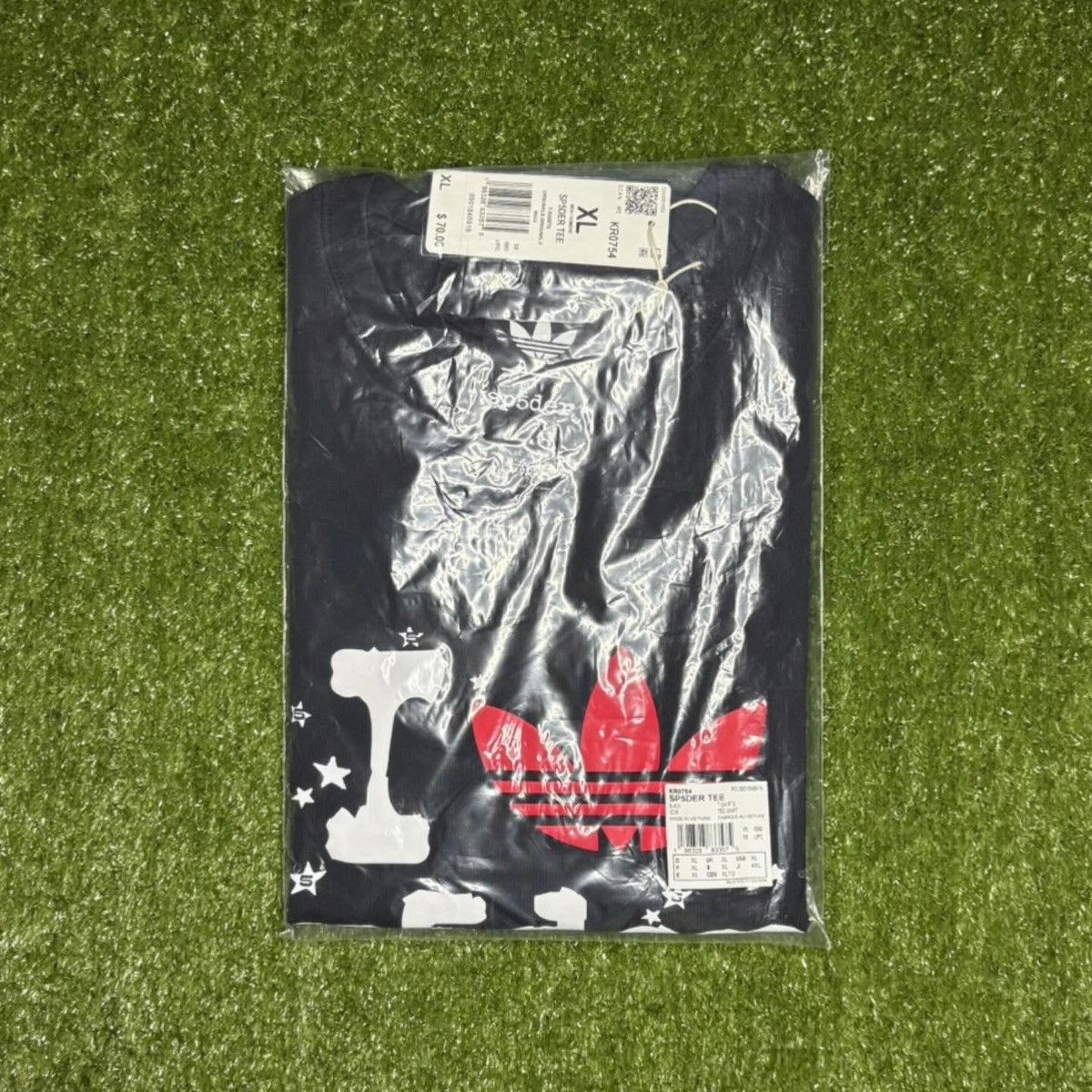 Sp5der Sp5der Worldwide Adidas Black Souvenir T-Shirt Size US XL / EU 56 / 4 - 7 Thumbnail