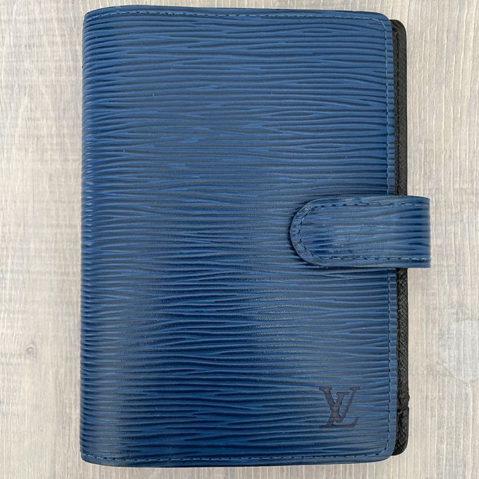 Louis Vuitton Louis Vuitton Notebook Case Alma Epi Blue | Grailed