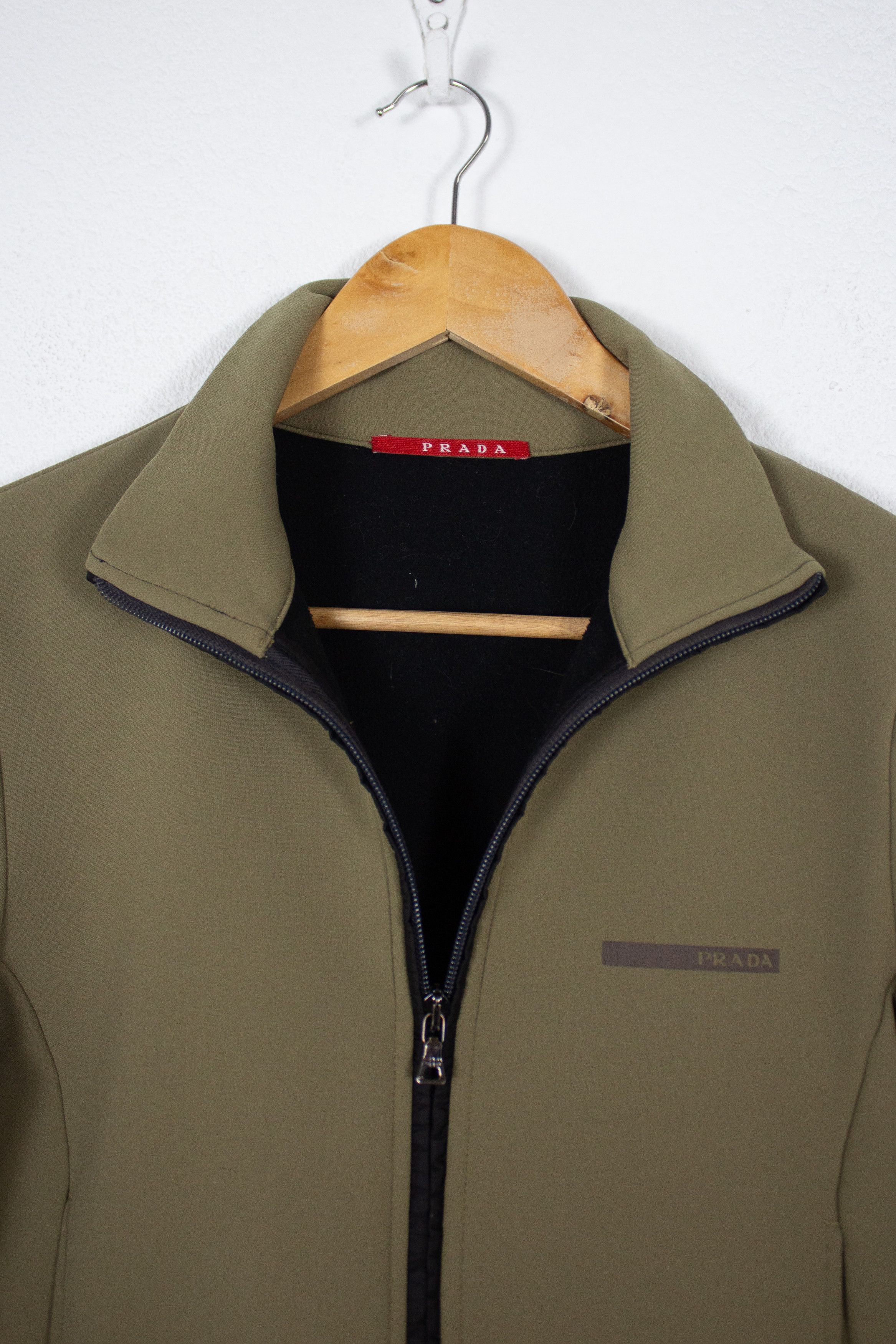 Prada Archive Prada Sport Logo Nylon Track Jacket Avant Garde Size M / US 6-8 / IT 42-44 - 3 Thumbnail