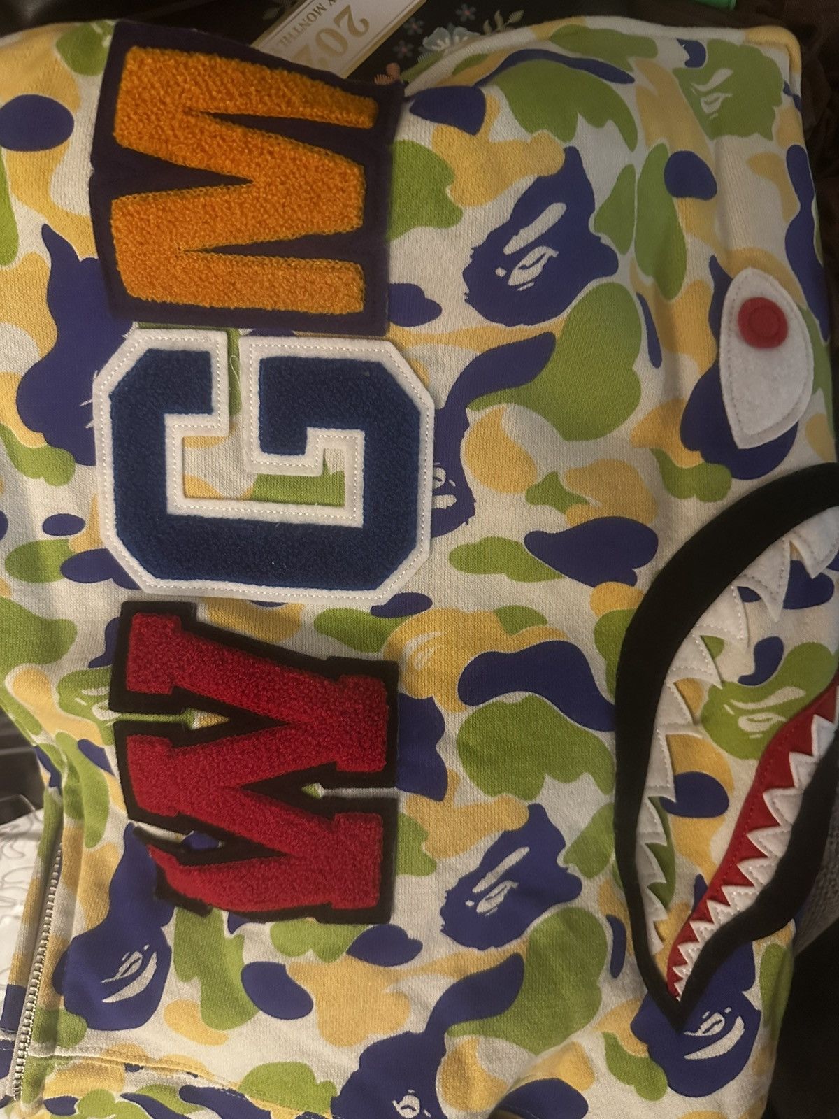 Bape BAPE Store New Jersey Separate Shark Full Zip Hoodie XXL Size US XXL / EU 58 / 5 - 4 Thumbnail