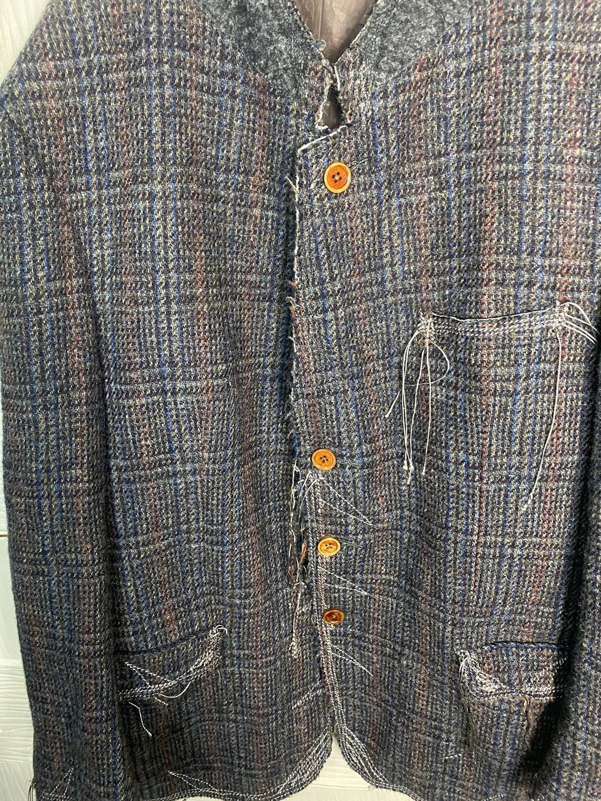 Harris Tweed × Needles VINTAGE HARRIS TWEED REBUILS BY NEEDLES Size US L / EU 52-54 / 3 - 5 Thumbnail
