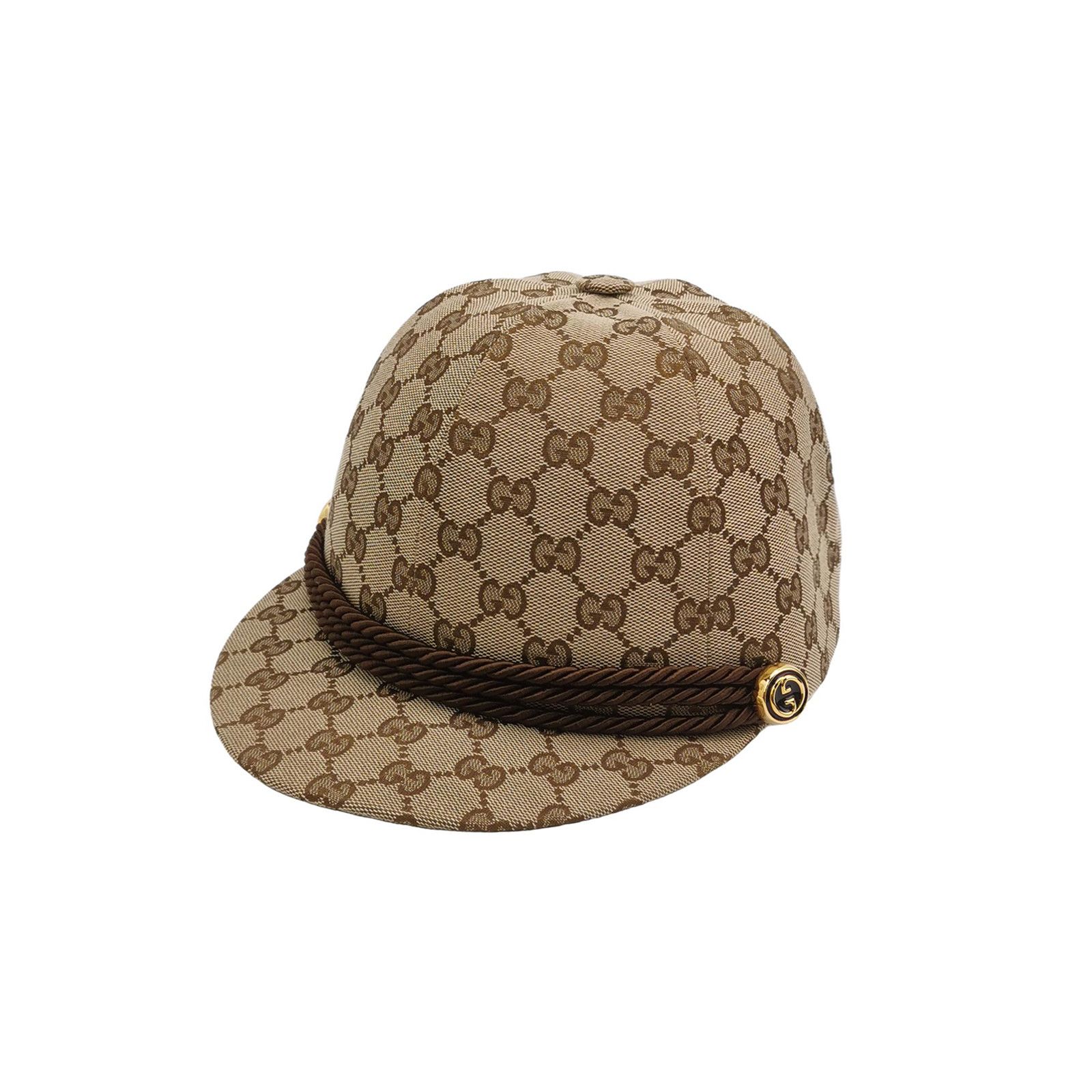 Gucci Gucci GG Monogram Canvas Cap ONE SIZE Size ONE SIZE - 1 Thumbnail