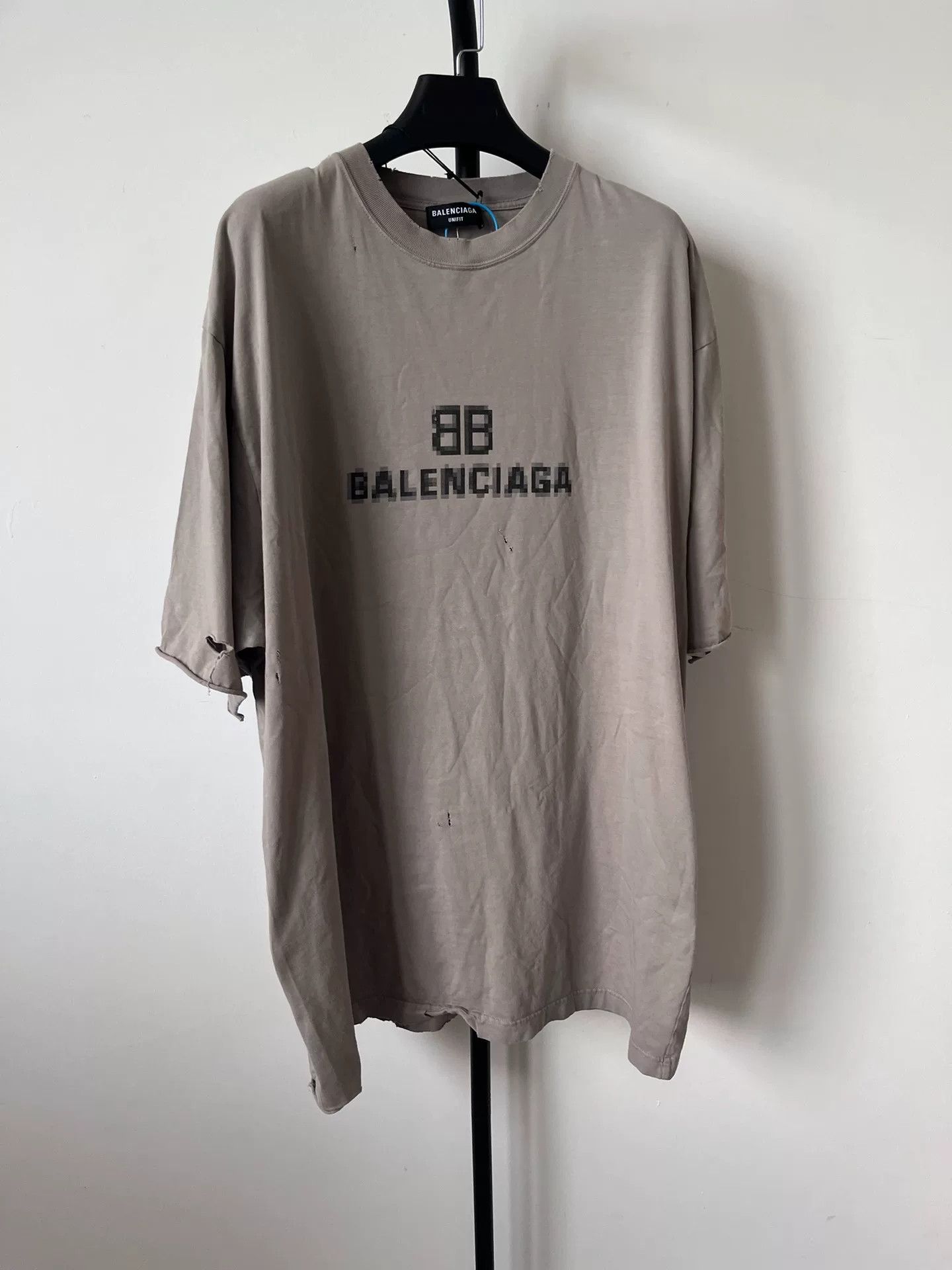 Balenciaga Balenciaga Mosaic Short Sleeve T-Shirt Size US M / EU 48-50 / 2 - 1 Thumbnail