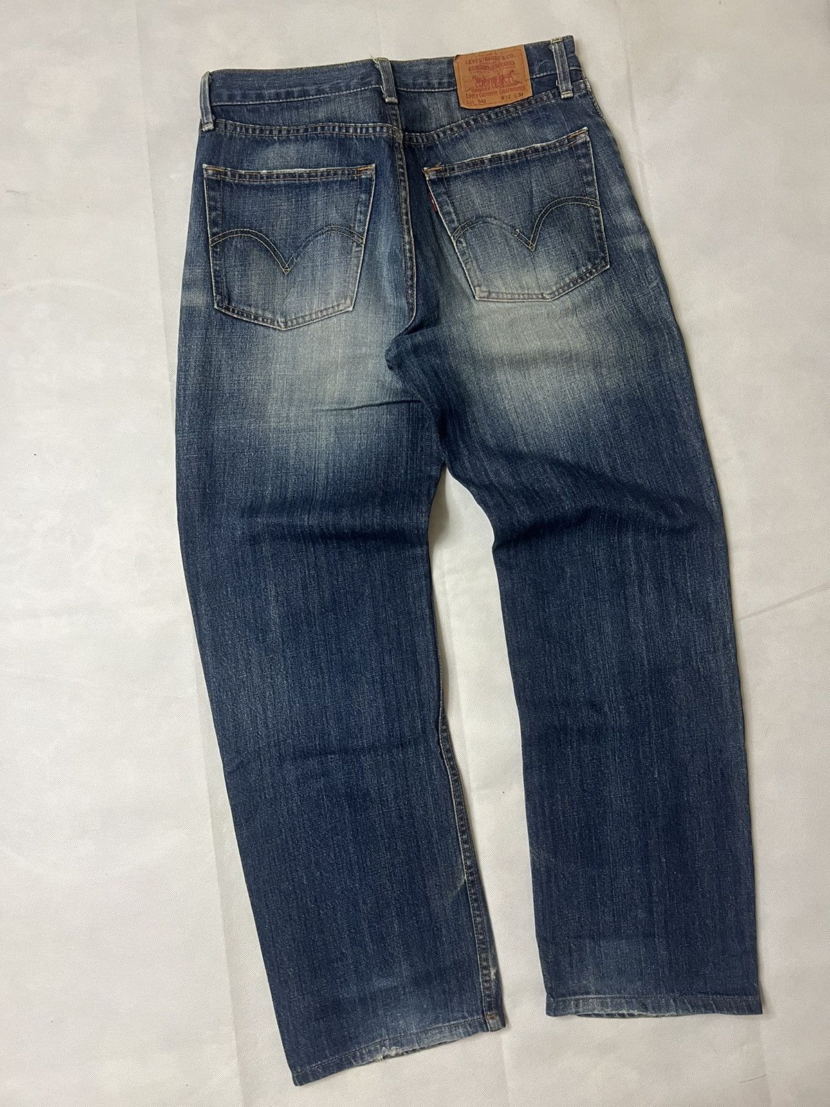 Levi's Vintage Levis 542 Distressed Denim Size US 32 / EU 48 - 7 Thumbnail