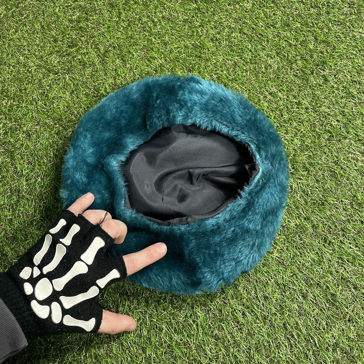 Vintage Vintage Y2K Fuzzy Beanie Alt Rave Streetwear Wide Leg OS Size ONE SIZE - 4 Thumbnail