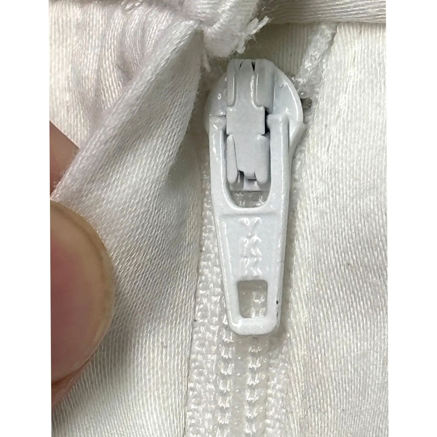 Brooks Brothers Brooks Brothers 346 Natalie Fit Dress Pants Womens 6 White Cotton Blend Stretch Straight Leg Front Pockets Belt Loops) Size 28" / US 6 / IT 42 - 3 Thumbnail