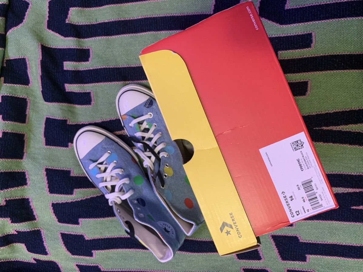 Converse Converse X Golf Le Fleur Classic Chuck 70s Polka Dot 12 Size US 12 / EU 45 - 4 Thumbnail