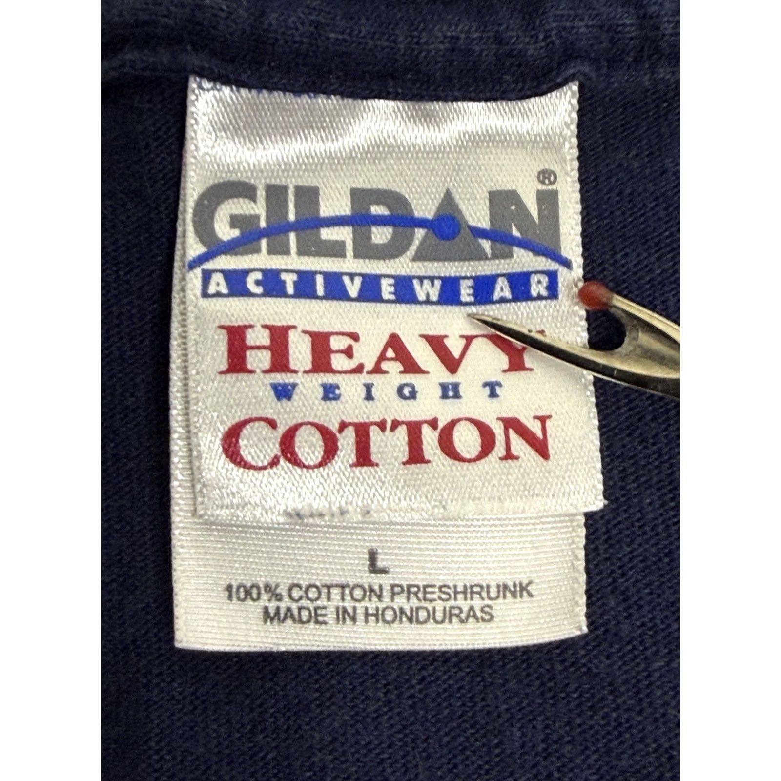 Gildan VINTAGE Jesus Died For You Galatians 2:20 T-Shirt Mens Sz L Blue 90s Parody Tee Shirt Gildan Softee Size US L / EU 52-54 / 3 - 5 Thumbnail