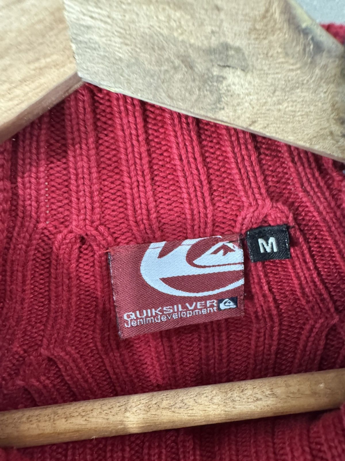 Quiksilver Vintage 90s Quicksilver slim sweater sweatshirt surf Size US M / EU 48-50 / 2 - 4 Thumbnail