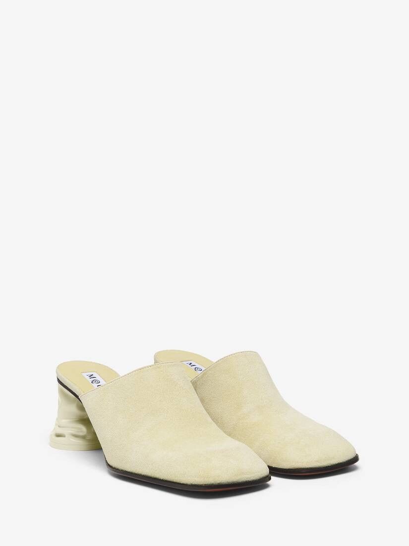 Alexander McQueen o1w1db10925 Crush Mule in Green Size US 8 / IT 38 - 2 Thumbnail