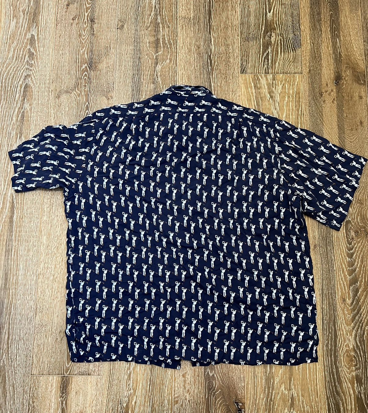 Polo Ralph Lauren Vintage polo ralph lauren golf all over print berkley shirt Size US XL / EU 56 / 4 - 2 Thumbnail