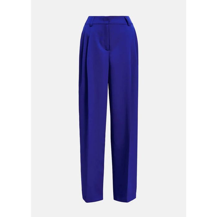 Essentiel Antwerpen ESSENTIEL ANTWERP Evanescent Satin Pants In Blue ...