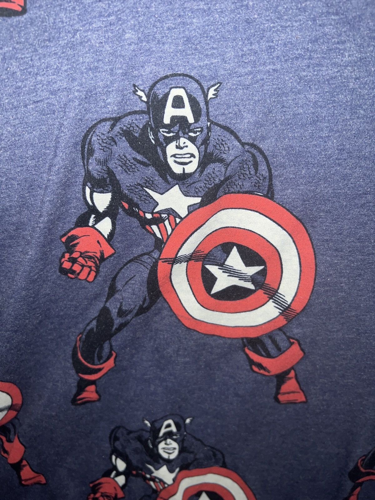 Marvel Comics Marvel Comics Captain America All-Over Tee Size US M / EU 48-50 / 2 - 3 Thumbnail