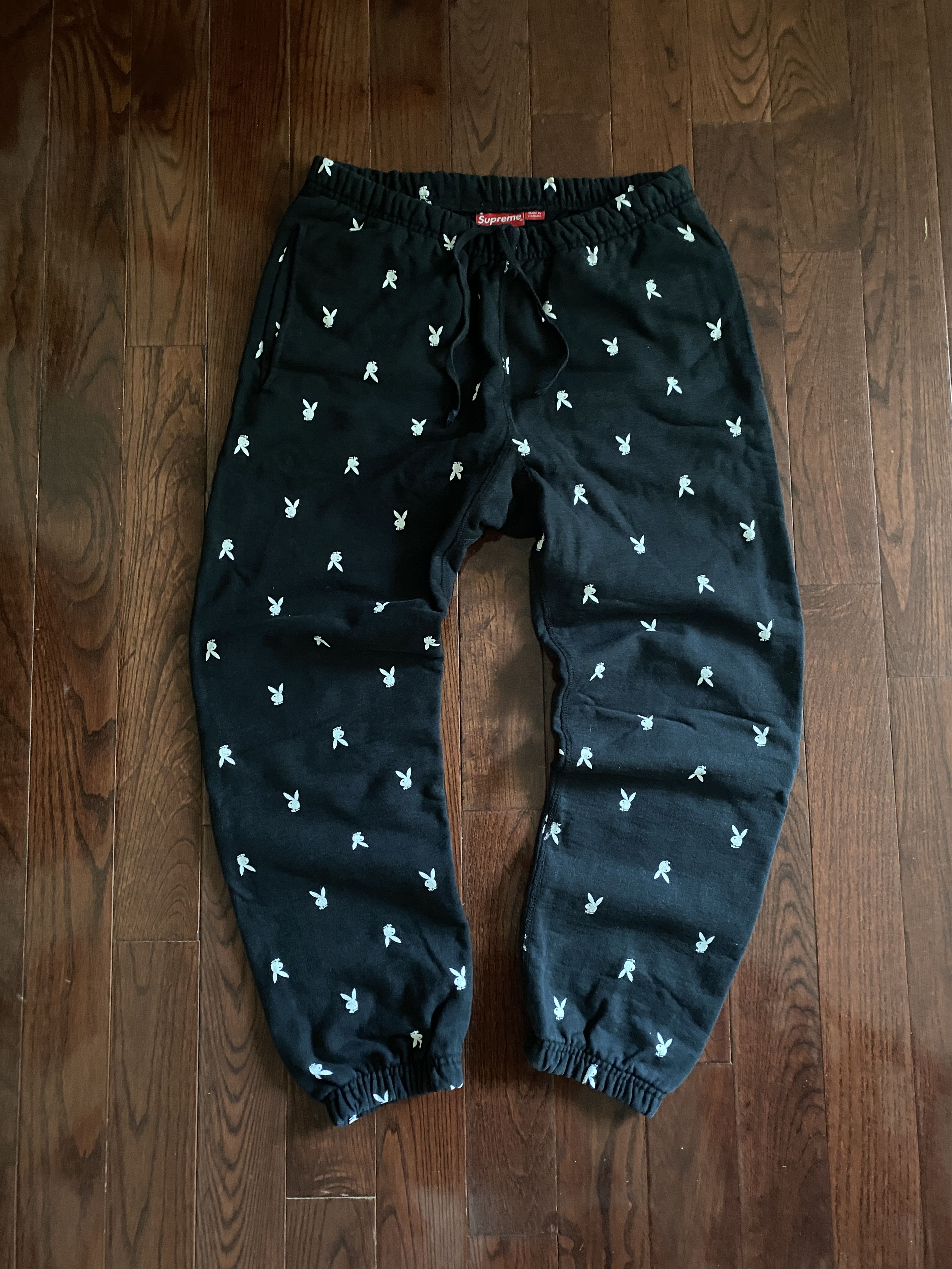 supreme×playboy サーマルスウェットパンツ Playboy Supreme Sweatpant | Grailed