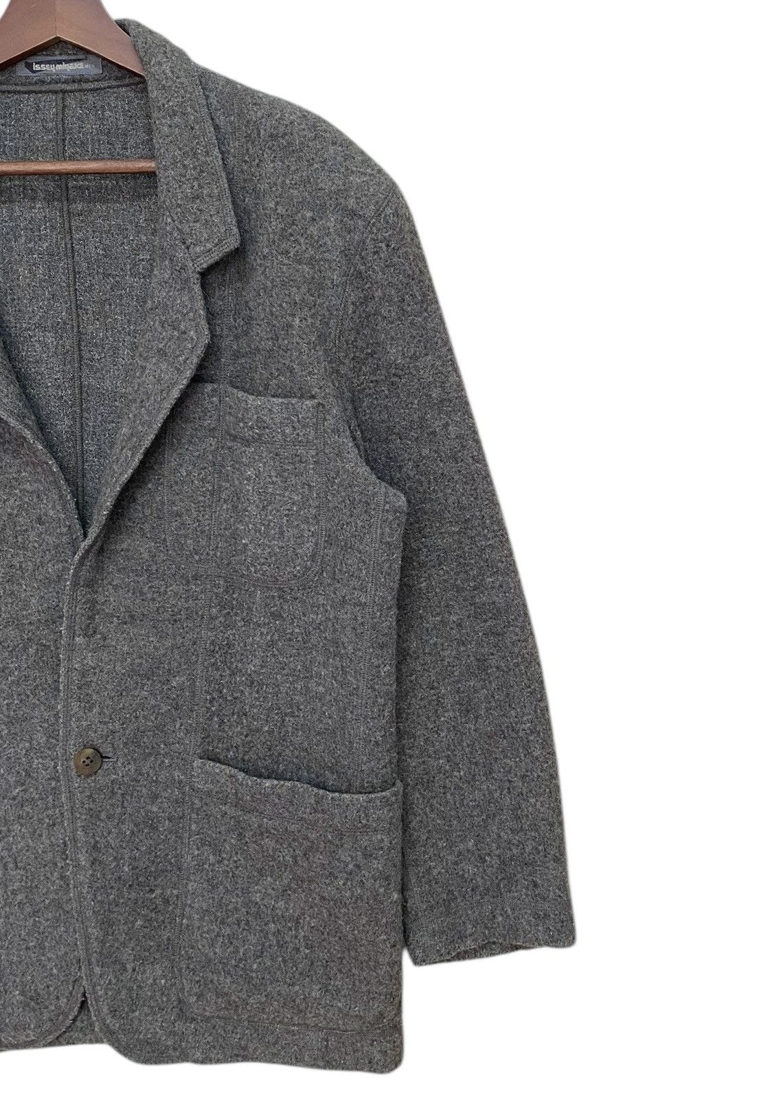 Issey Miyake Vintage Japanese Brand Issey Miyake Wool Jacket 1980s Size US M / EU 48-50 / 2 - 6 Thumbnail