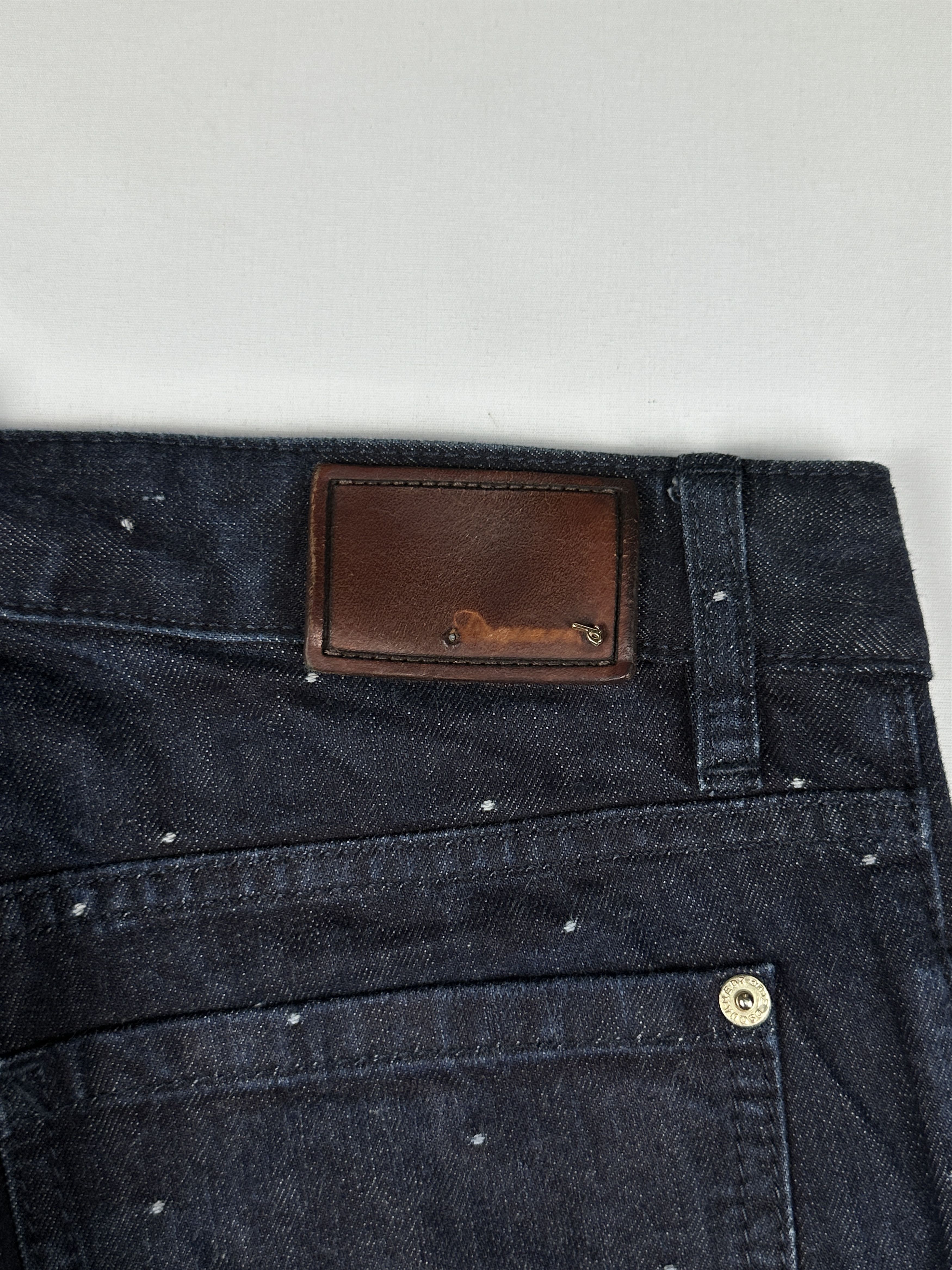 Dsquared2 Polka Dot Denim Jeans Size US 29 - 12 Thumbnail