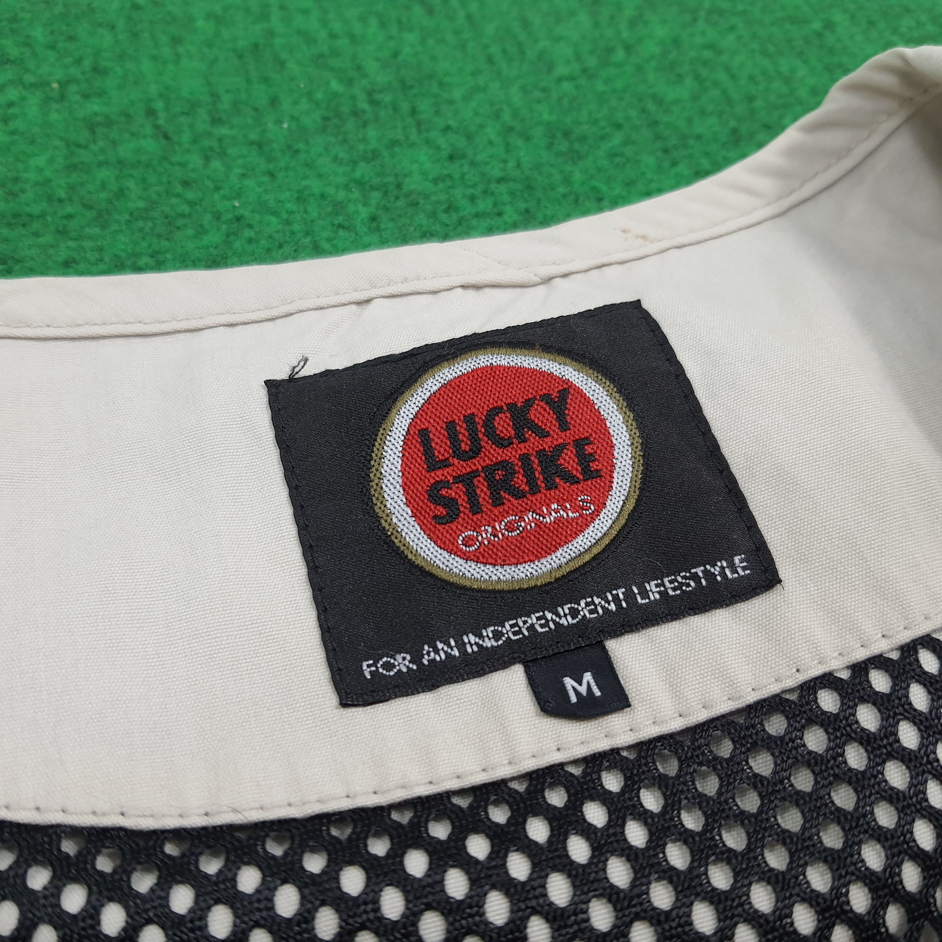 Japanese Brand × Vintage Vintage Lucky Strike Mugen Honda Japan Motorsports Vest Size US M / EU 48-50 / 2 - 5 Thumbnail
