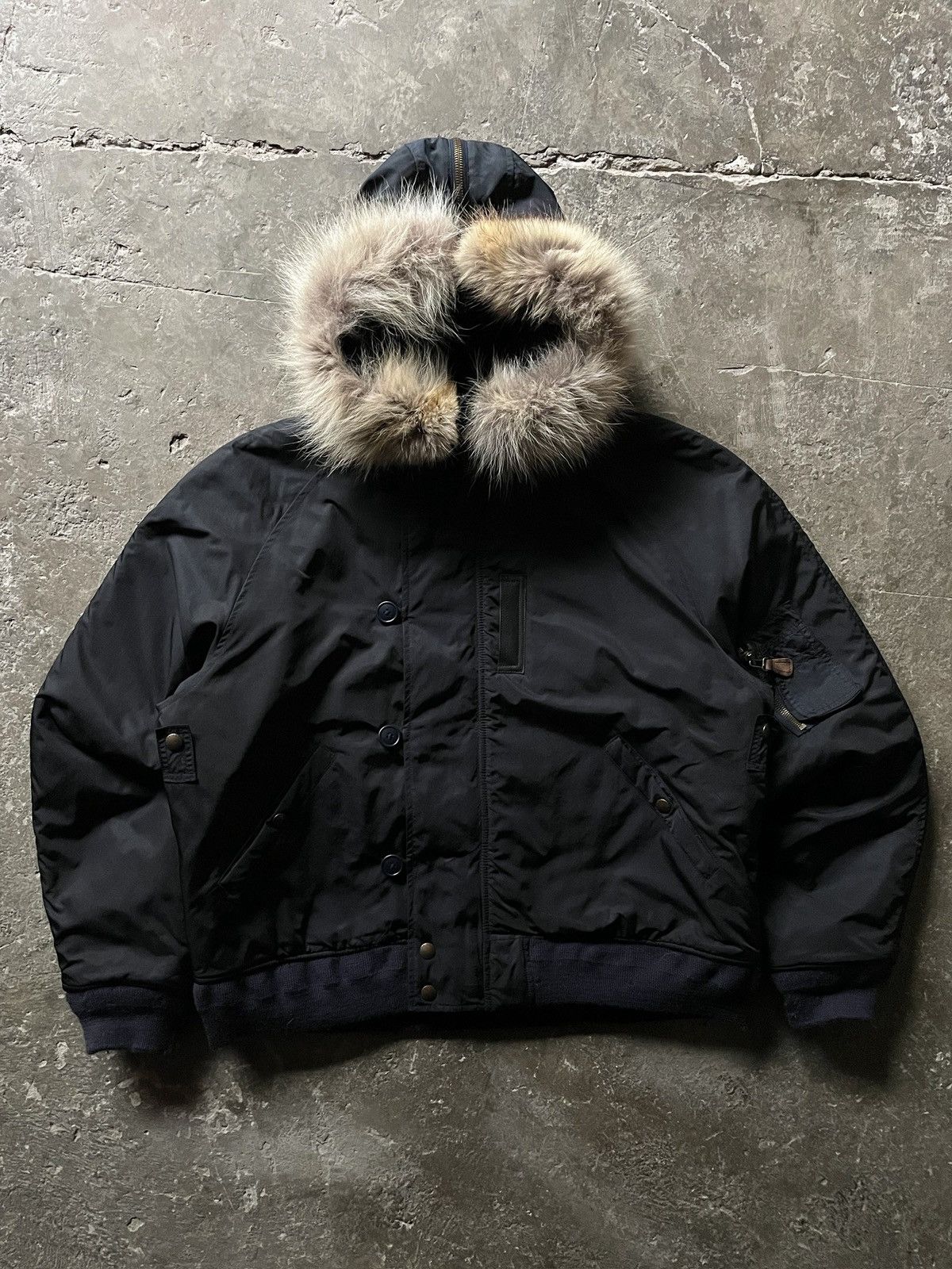 Polo Ralph Lauren Vintage polo ralph lauren N-2B bomber jacket Size US XL / EU 56 / 4 - 2 Thumbnail