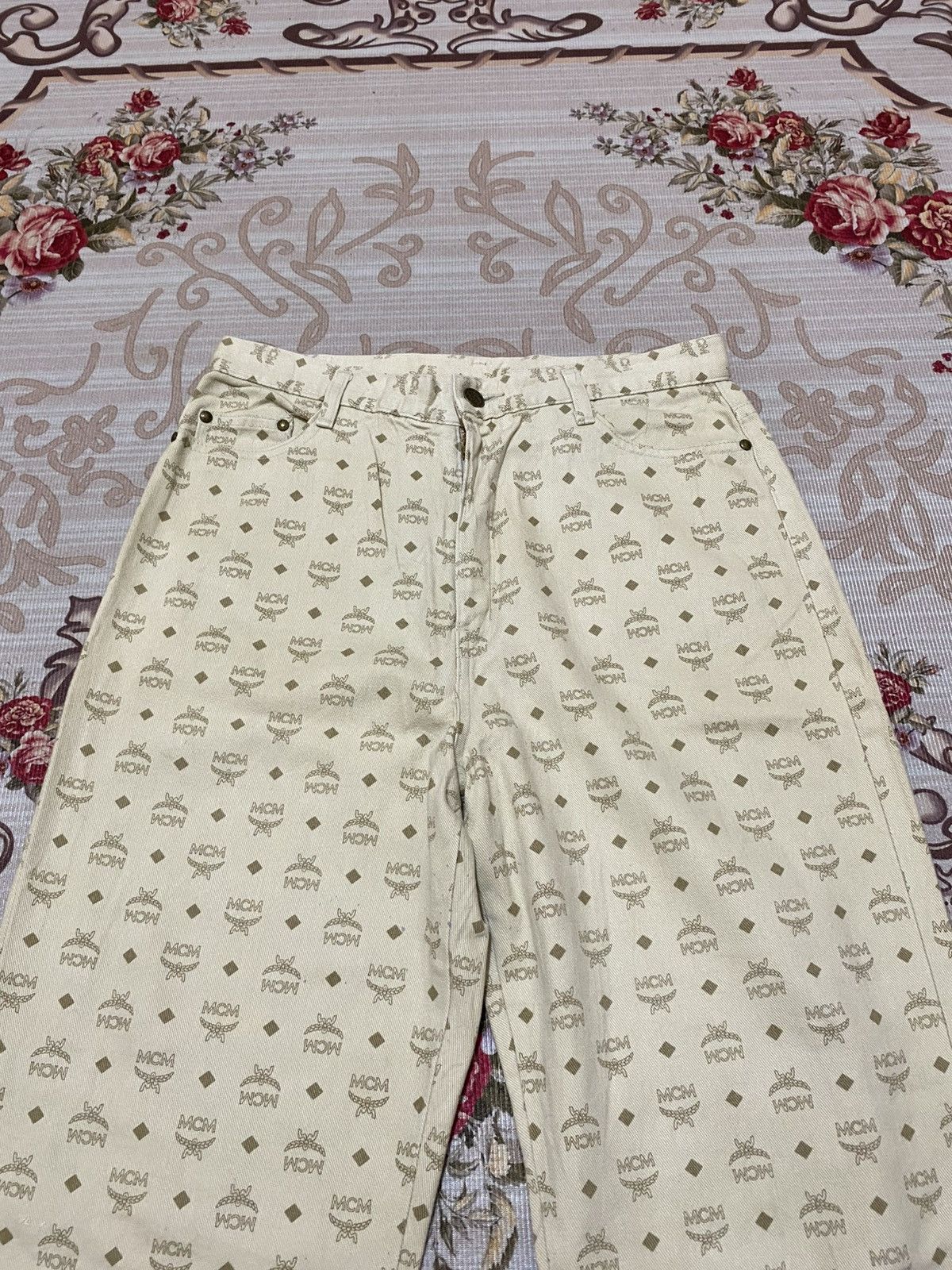 MCM MCM Monogram Jeans Denim Size 29" - 2 Thumbnail