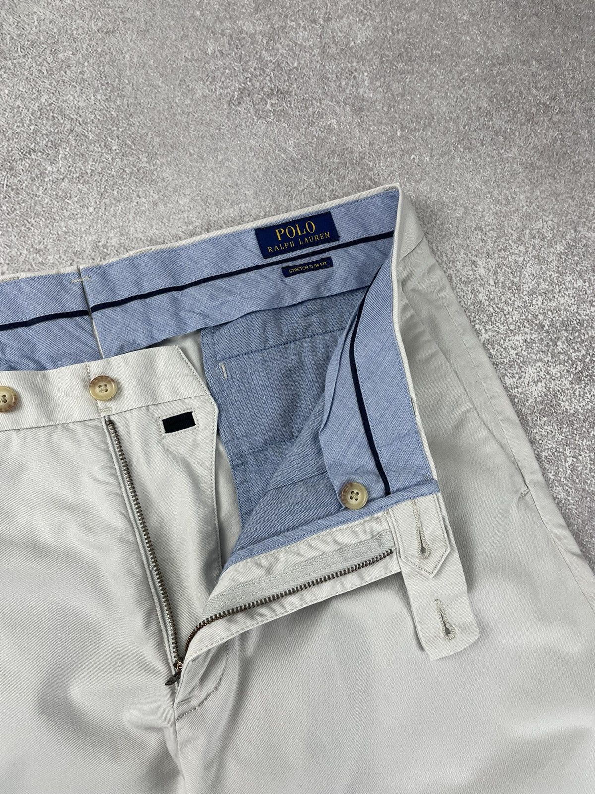 Polo Ralph Lauren Polo Ralph Lauren Stretch Slim Fit Chino Trousers Pants Size US 34 / EU 50 - 6 Thumbnail