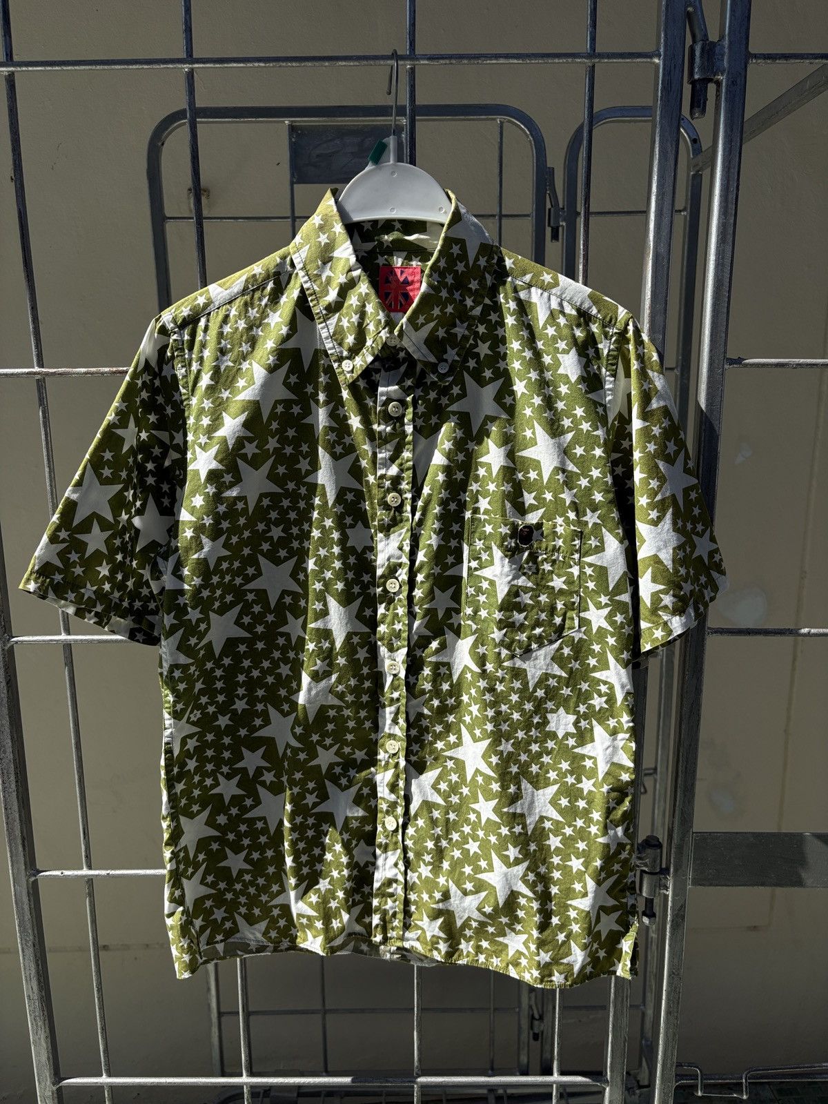 Bape A BATHING APE Star Printed Shirt Size US XS / EU 42 / 0 - 2 Thumbnail