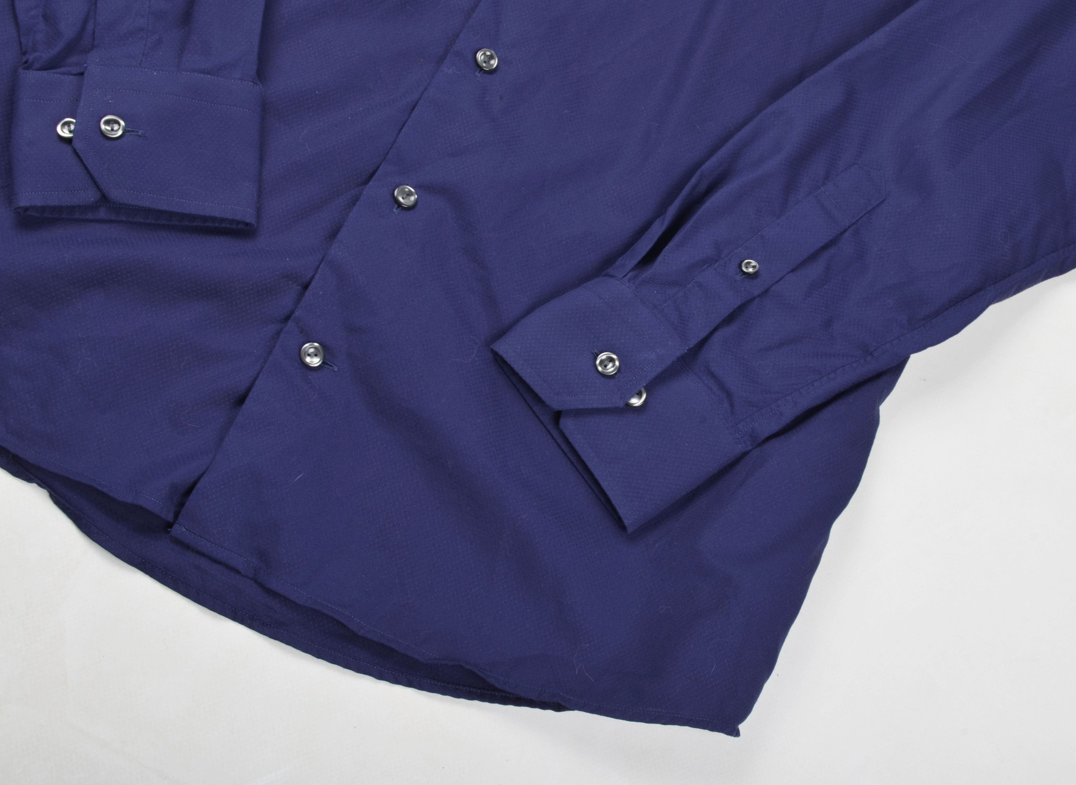Designer × Eton Eton Men's Blue Button Down Slimk Fit Shirt Size US L / EU 52-54 / 3 - 3 Thumbnail