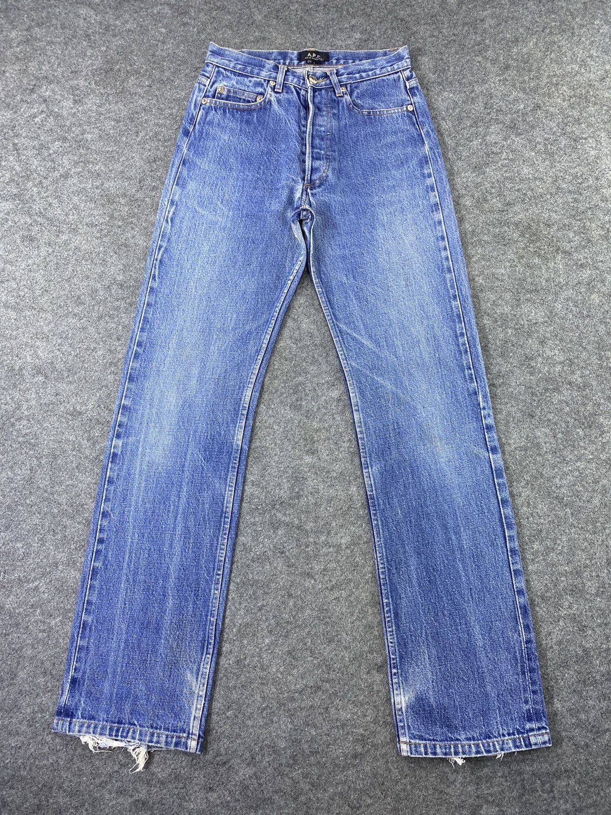 A.P.C. × Japanese Brand APC Blue Wash Jeans - J1127 Size US 26 / EU 42 - 2 Thumbnail