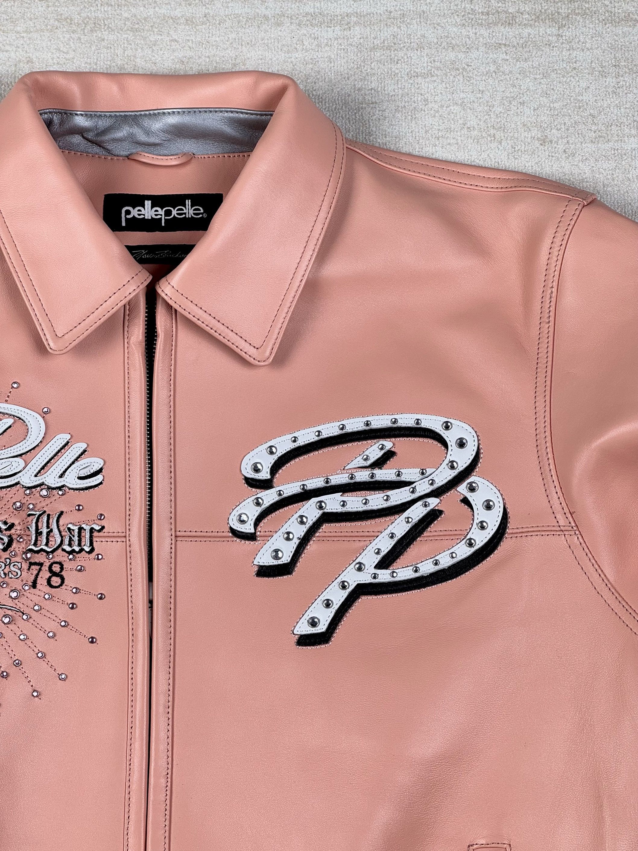 Who Decides War WDW x PP 'GREATEST OF ALL TIME' GENUINE LEATHER JACKET Size US S / EU 44-46 / 1 - 5 Thumbnail