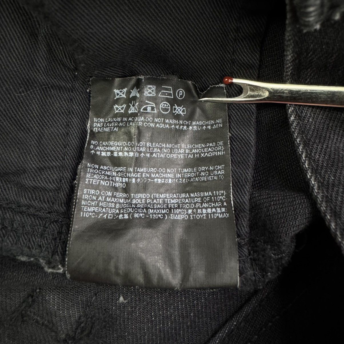 Saint Laurent Paris SAINT LAURENT PARIS SS15 BLACK D02 DENIM Size US 30 / EU 46 - 6 Thumbnail