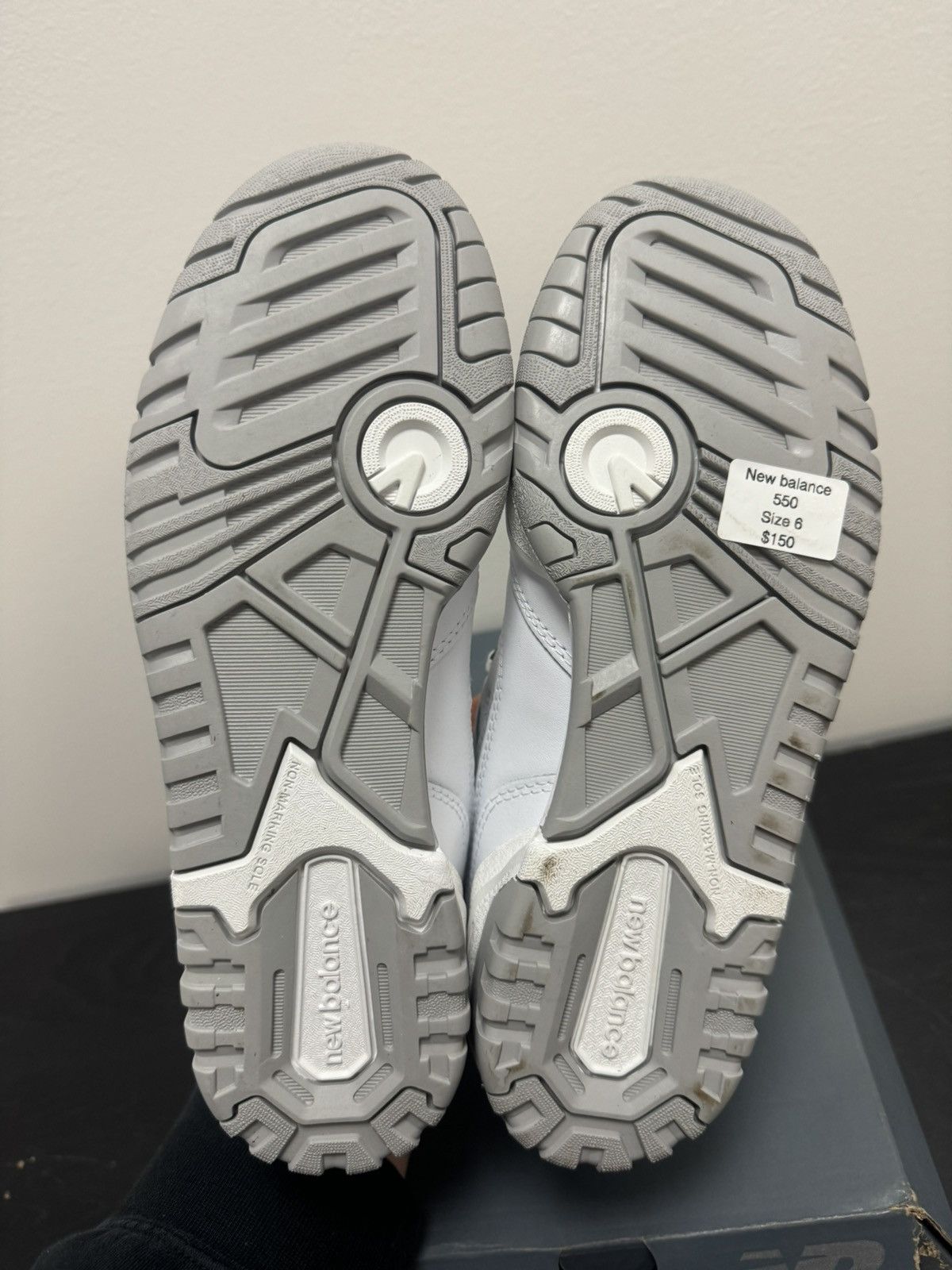 New Balance New balance 550 white grey (gs) Size US 6 / IT 36 - 5 Thumbnail