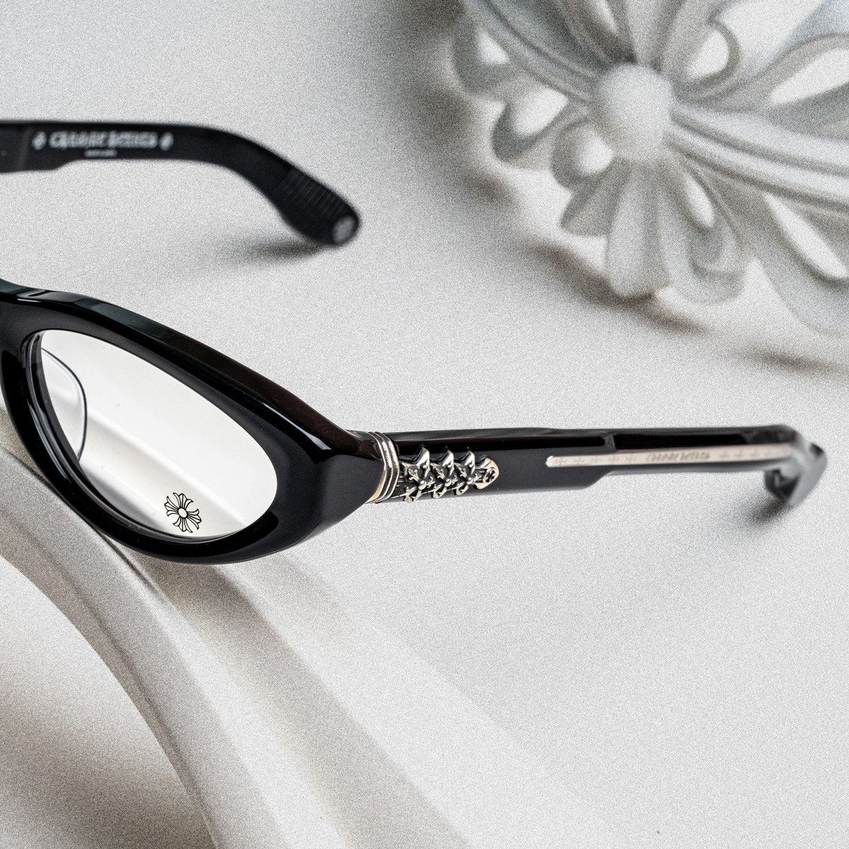 Chrome Hearts CHROME HEARTS BLASTER BLACK GLASSES Size ONE SIZE - 3 Thumbnail