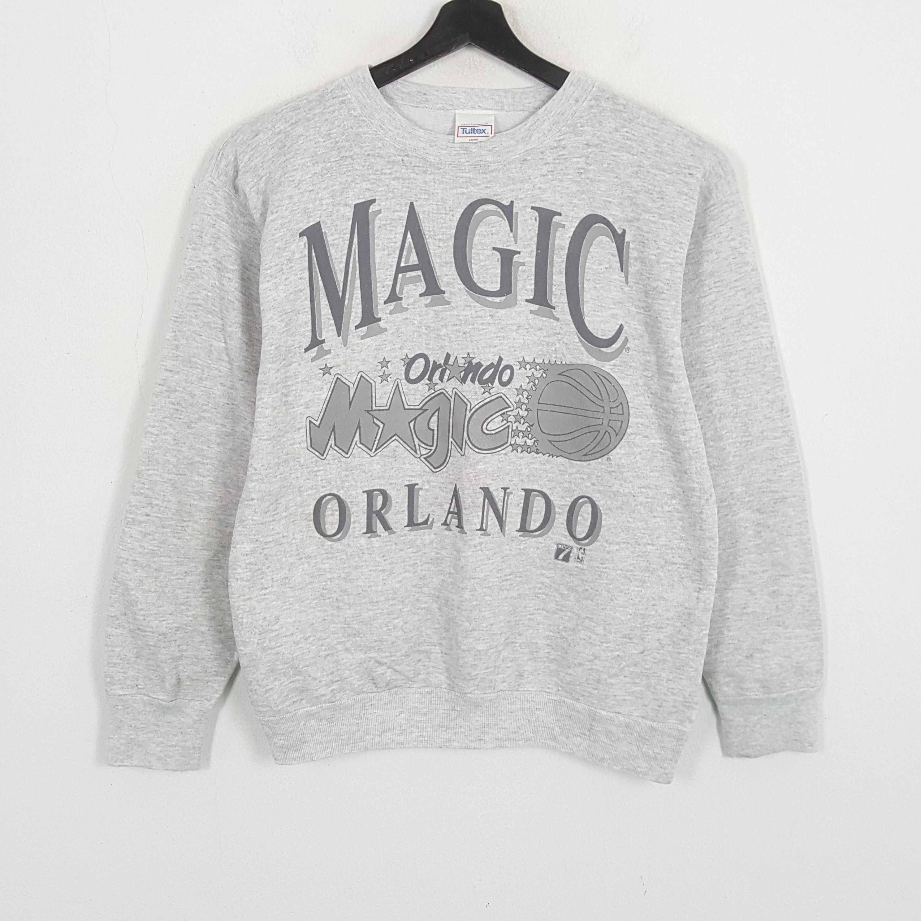 NBA × Tultex × Vintage MAGIC ORLANDO NBA Basketball Team Vintage Sweatshirt Size US M / EU 48-50 / 2 - 1 Thumbnail