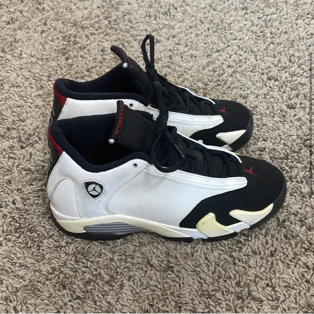 Jordan Brand × Nike Jordan 14 Black Toe Size US 7.5 / IT 37.5 - 1 Thumbnail