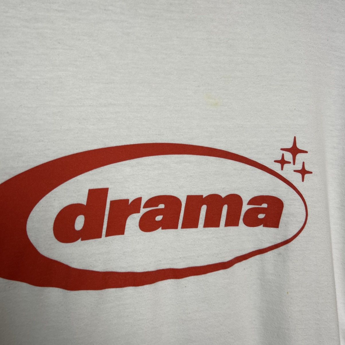 Vintage Mens Drama Call Big logo merch streetwear tee Size US L / EU 52-54 / 3 - 3 Thumbnail